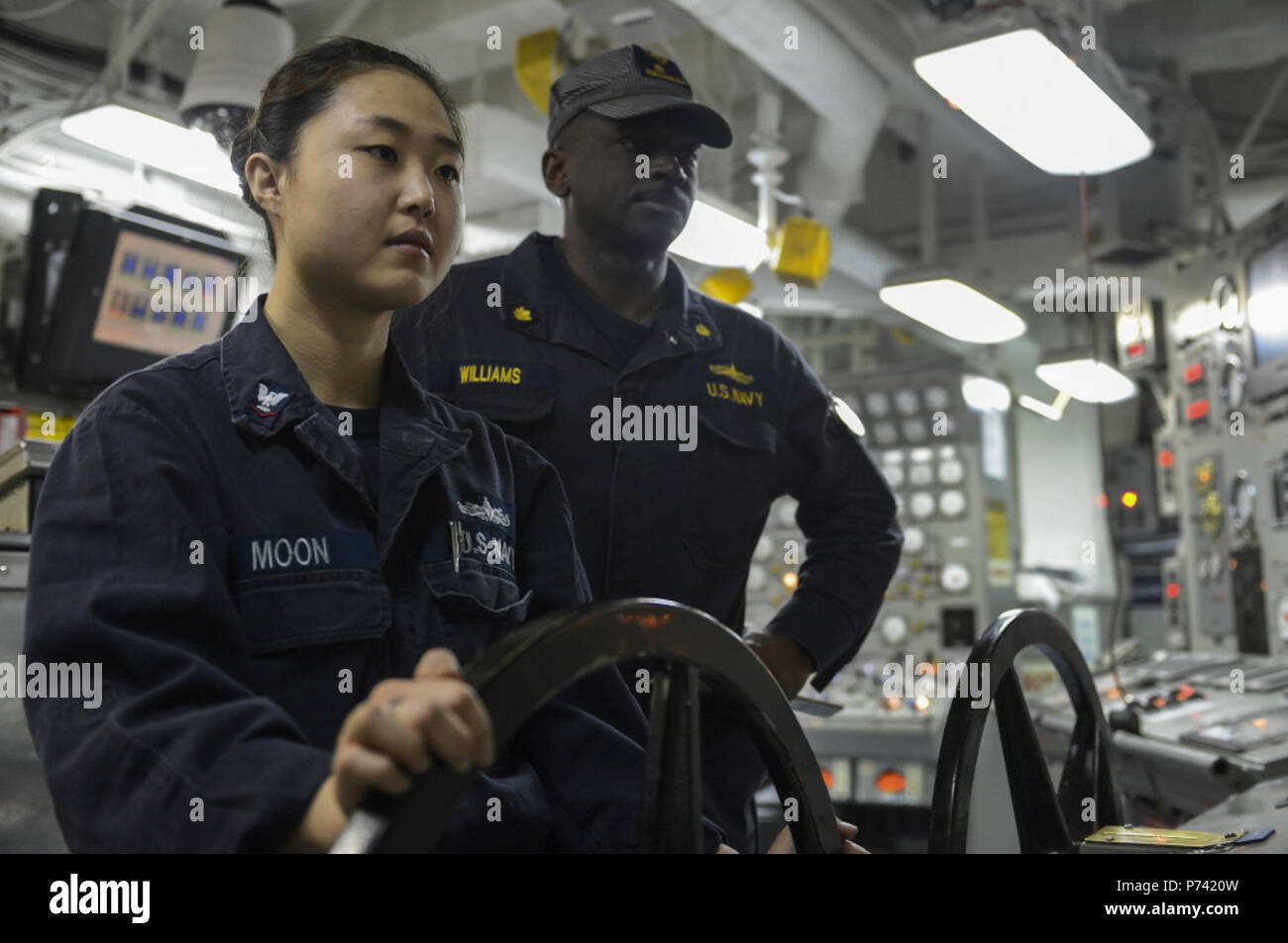 Chief engineer on ship hi-res stock photography and images - Alamy