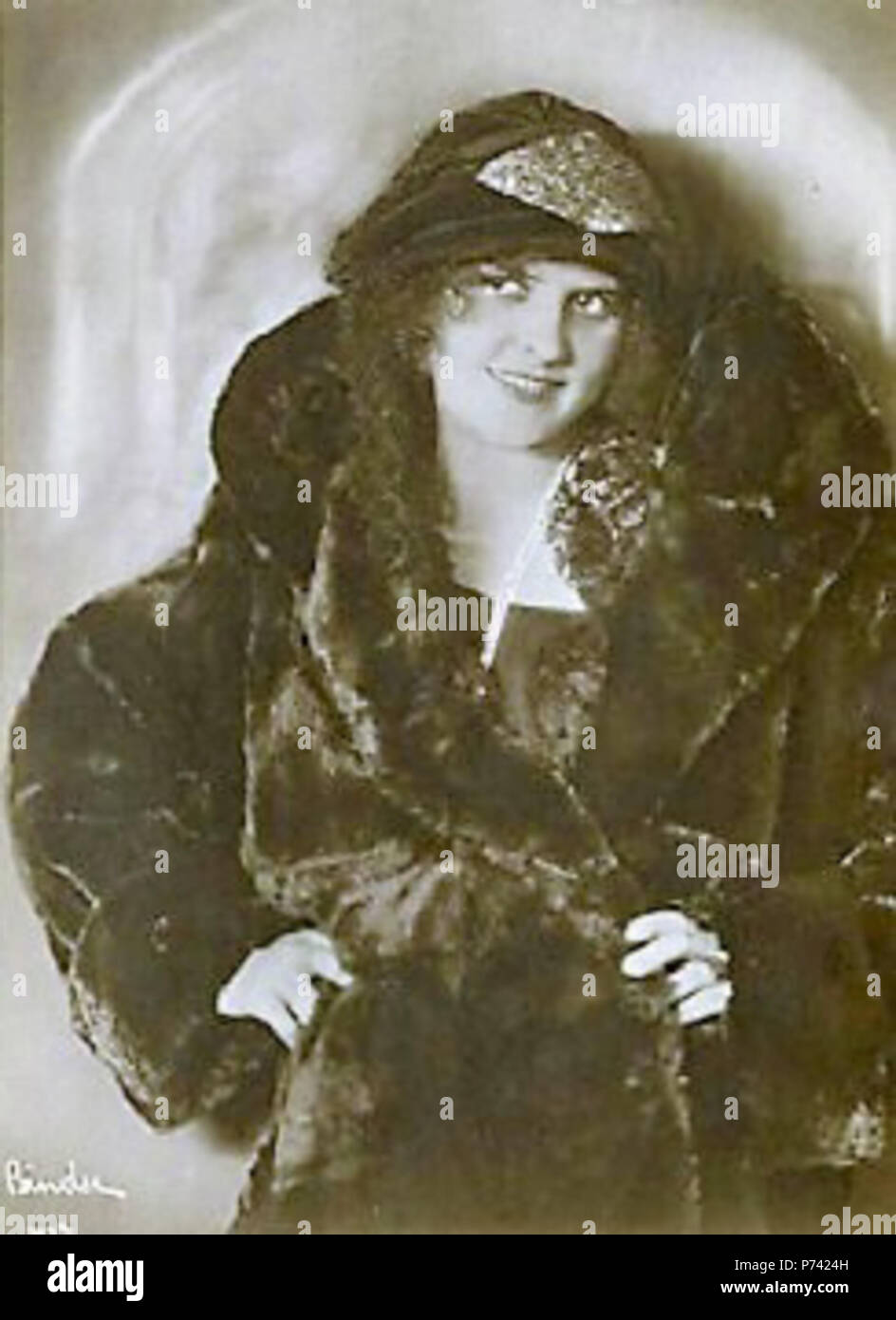 Liane Haid . 1920s 43 Liane Haid Binder Stock Photo