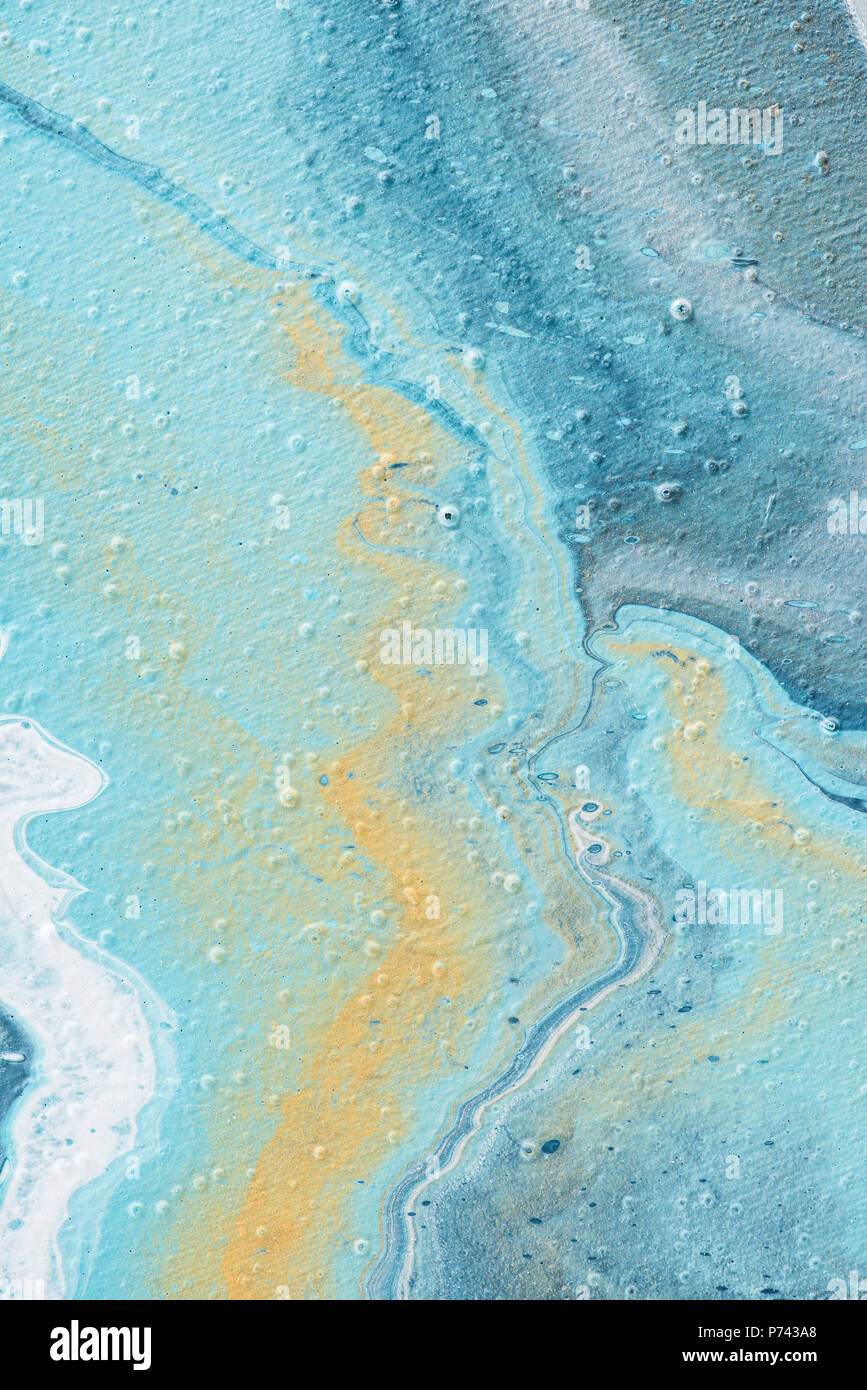 close up of abstract creative texture with light blue acrylic paint Stock  Photo by LightFieldStudios