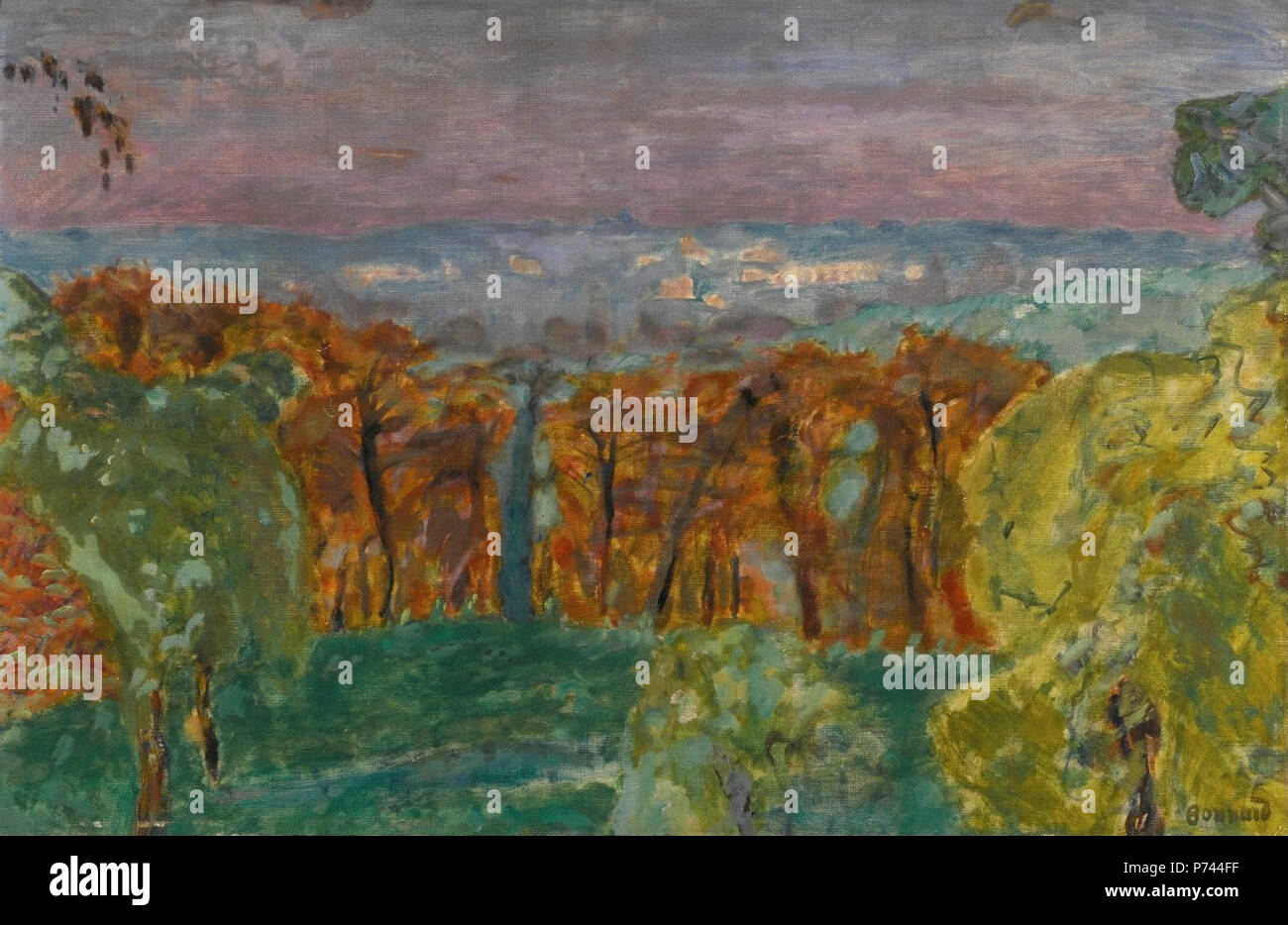 Oil on canvas laid down on panel hi-res stock photography and images ...