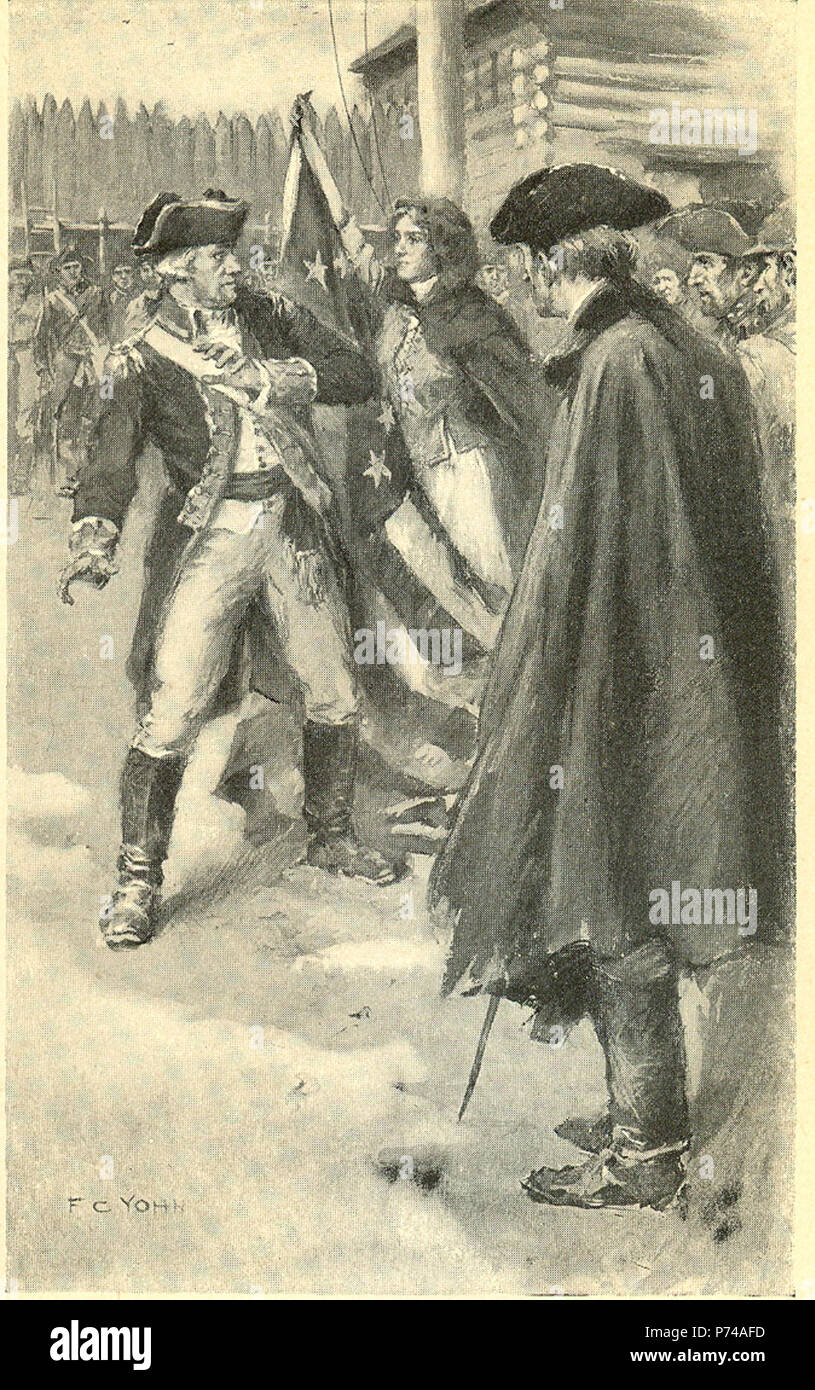 English Illustration from Alice of Old Vincennes . 1900 9 Alice of