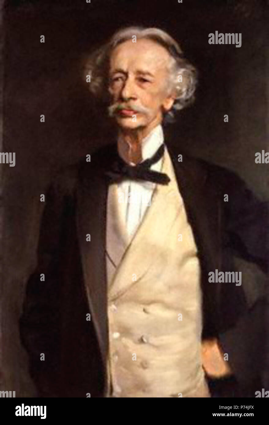 by John Singer Sargent,painting,1894 29 Coventry Patmore Stock Photo