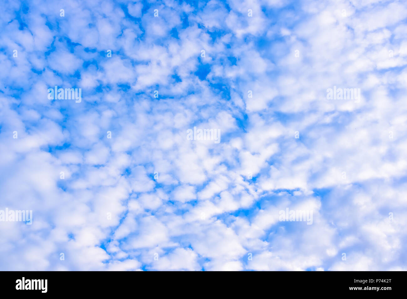 Beautiful clouds with blue sky background. Nature weather, cloud blue   fluffy clouds in the blue  space for editing Stock Photo - Alamy