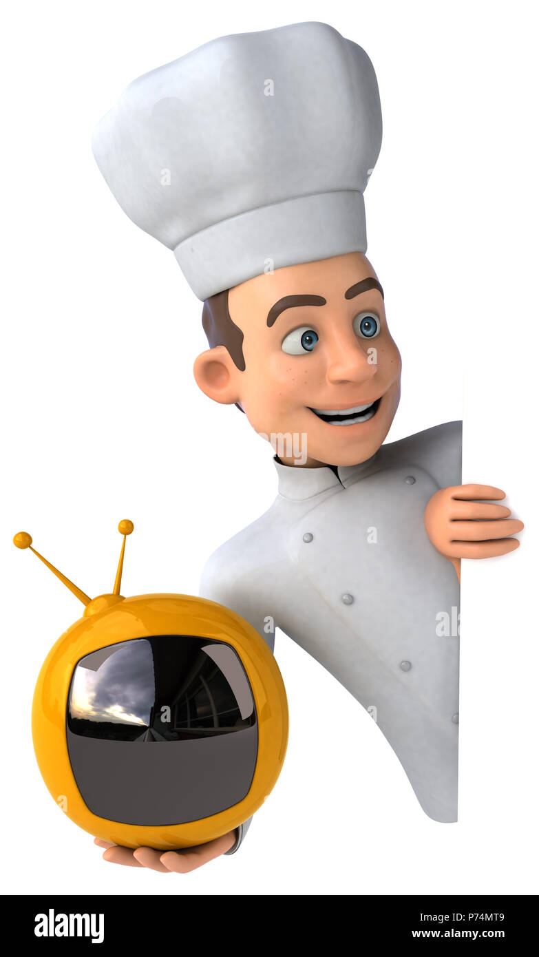 Fun chef Stock Photo