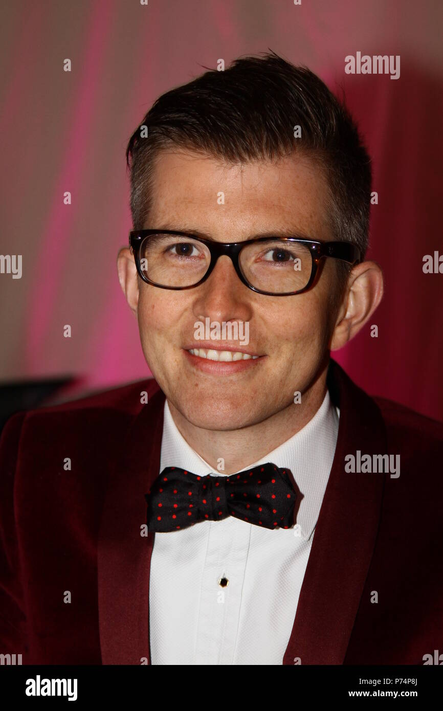 Gareth Malone posed for this photograph whilst at his own book signing in Bond Street, London, England. on 22 November 2012. Russell Moore portfolio page. Stock Photo