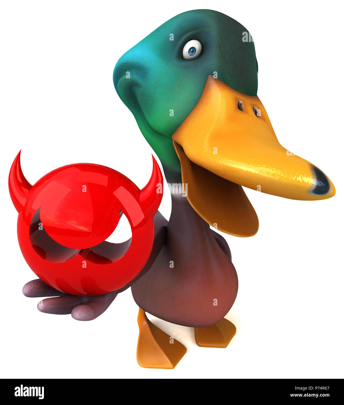 Evil Duck Sticker Evil duck Cut Out Stock Images & Pictures - Alamy