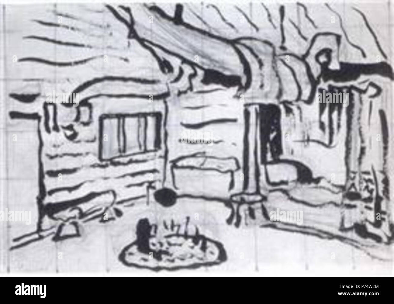 Work by Nicholas Roerich . before 1947 38 Oze-s-room-1912.jpg!PinterestLarge Stock Photo