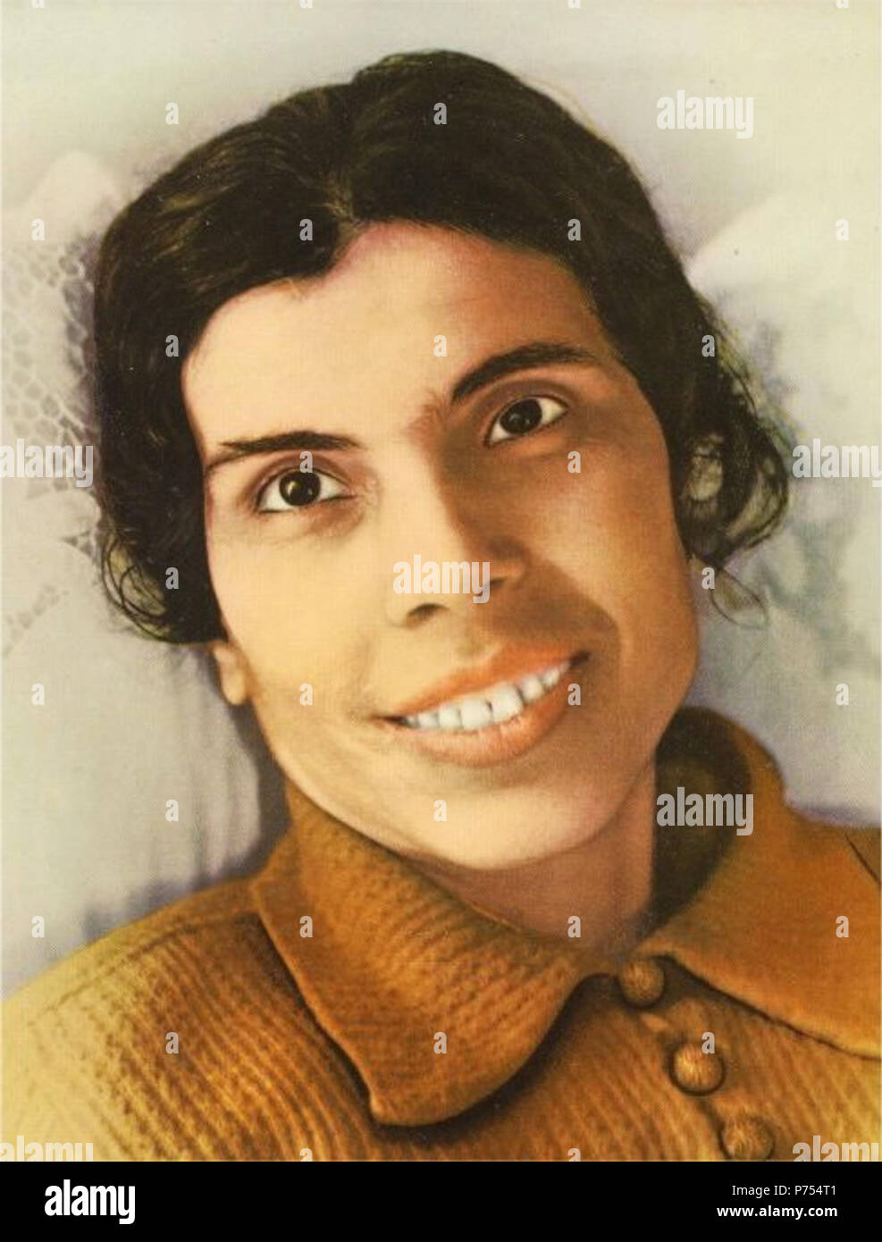 Português Antiga pagela de oração da Beata Alexandrina colocada no domínio público pelo