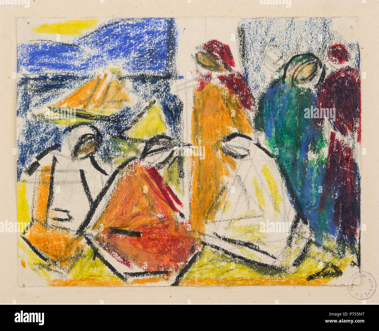 13 August Ludwig Schmitt Figurenggruppe Stock Photo Alamy