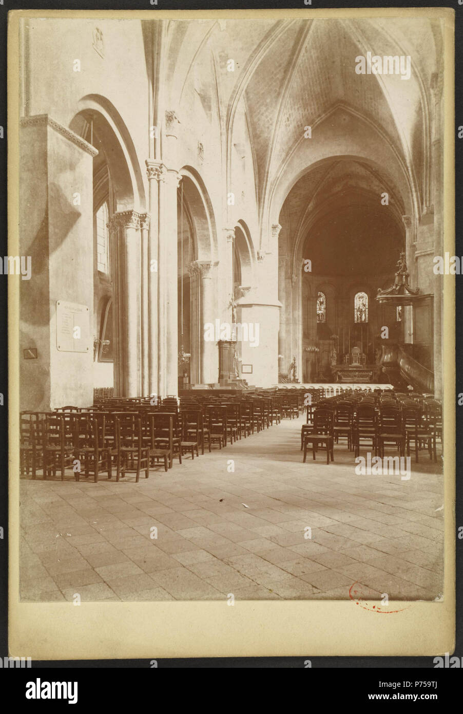 5 Abbatiale SainteCroix de Bordeaux JA Brutails Université