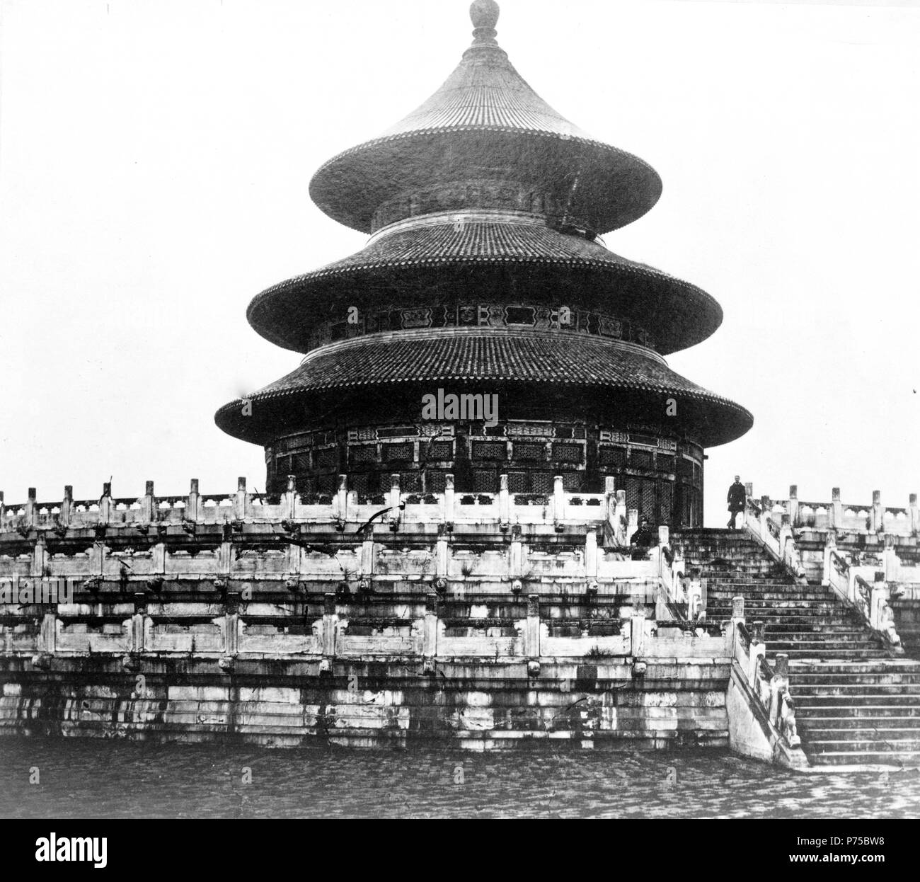 The temple of heaven Black and White Stock Photos & Images