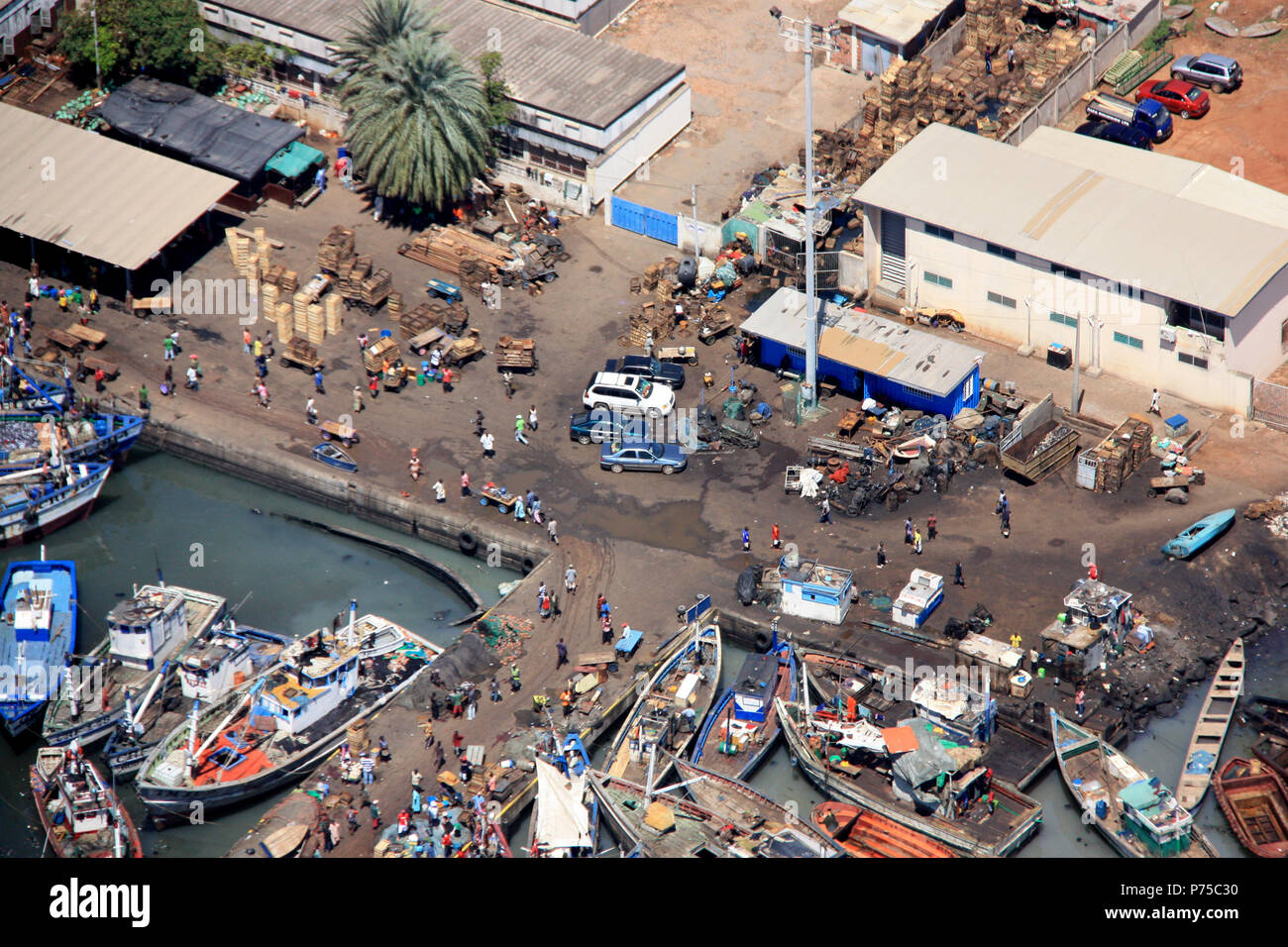 Ghana accra aerial hi-res stock photography and images - Alamy