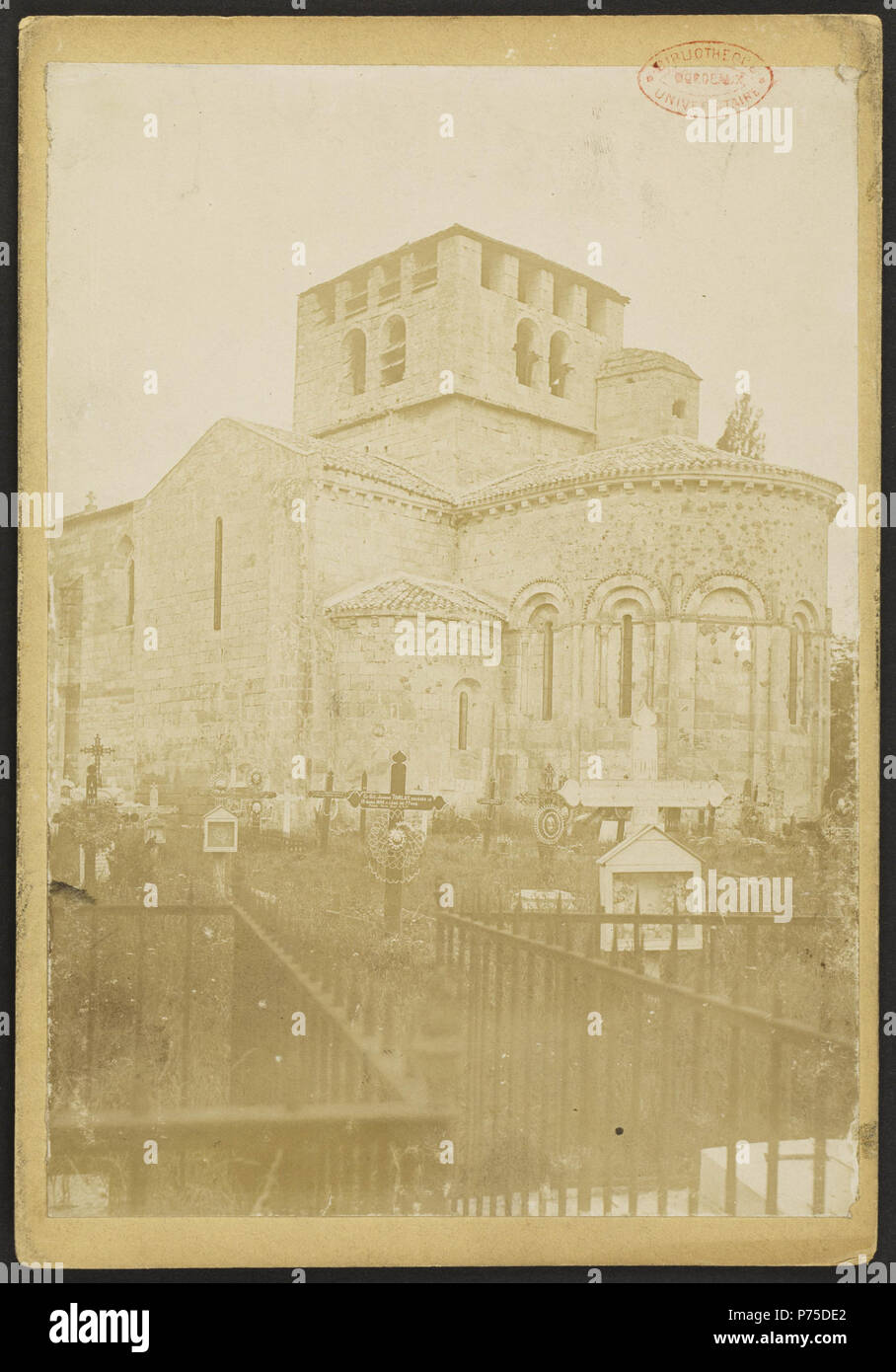 36 Eglise Saint-Denis de Saint-Denis-de-Pile - J-A Brutails