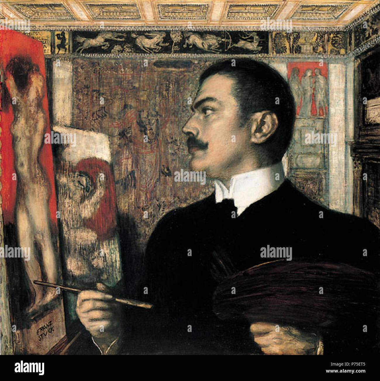 Franz von stuck painting hi-res stock photography and images