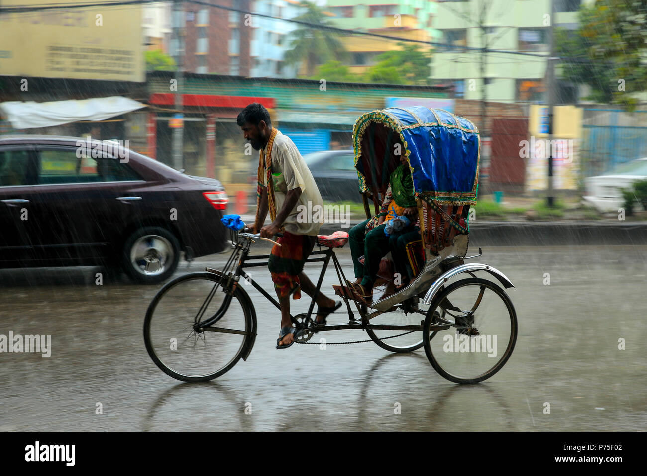 Rickshaw puller hires stock photography and images Alamy
