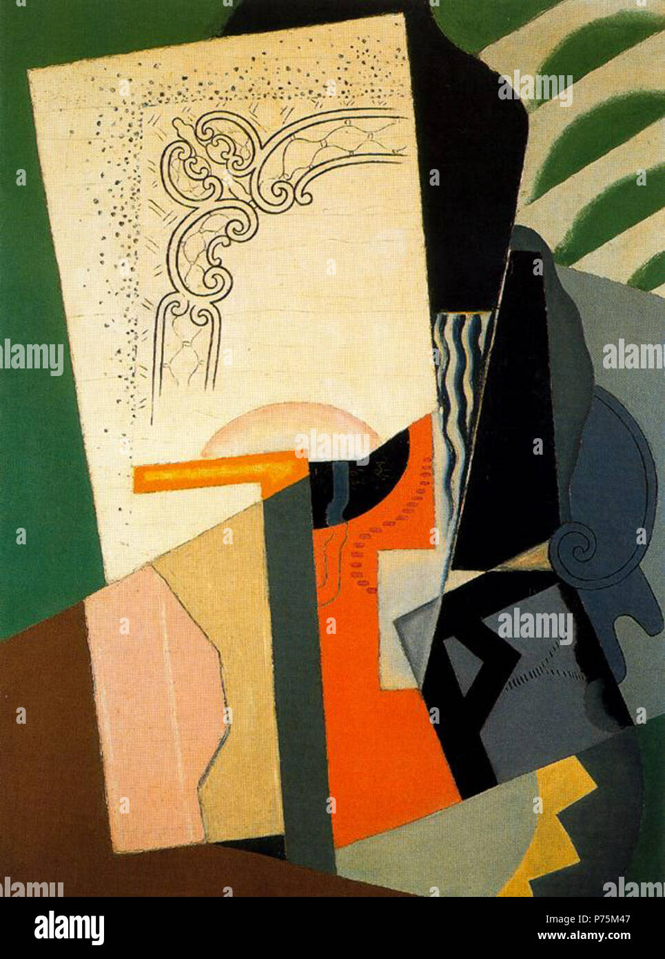 . Composición cubista / Composition-cubiste between 1916 and 1919 164 ...