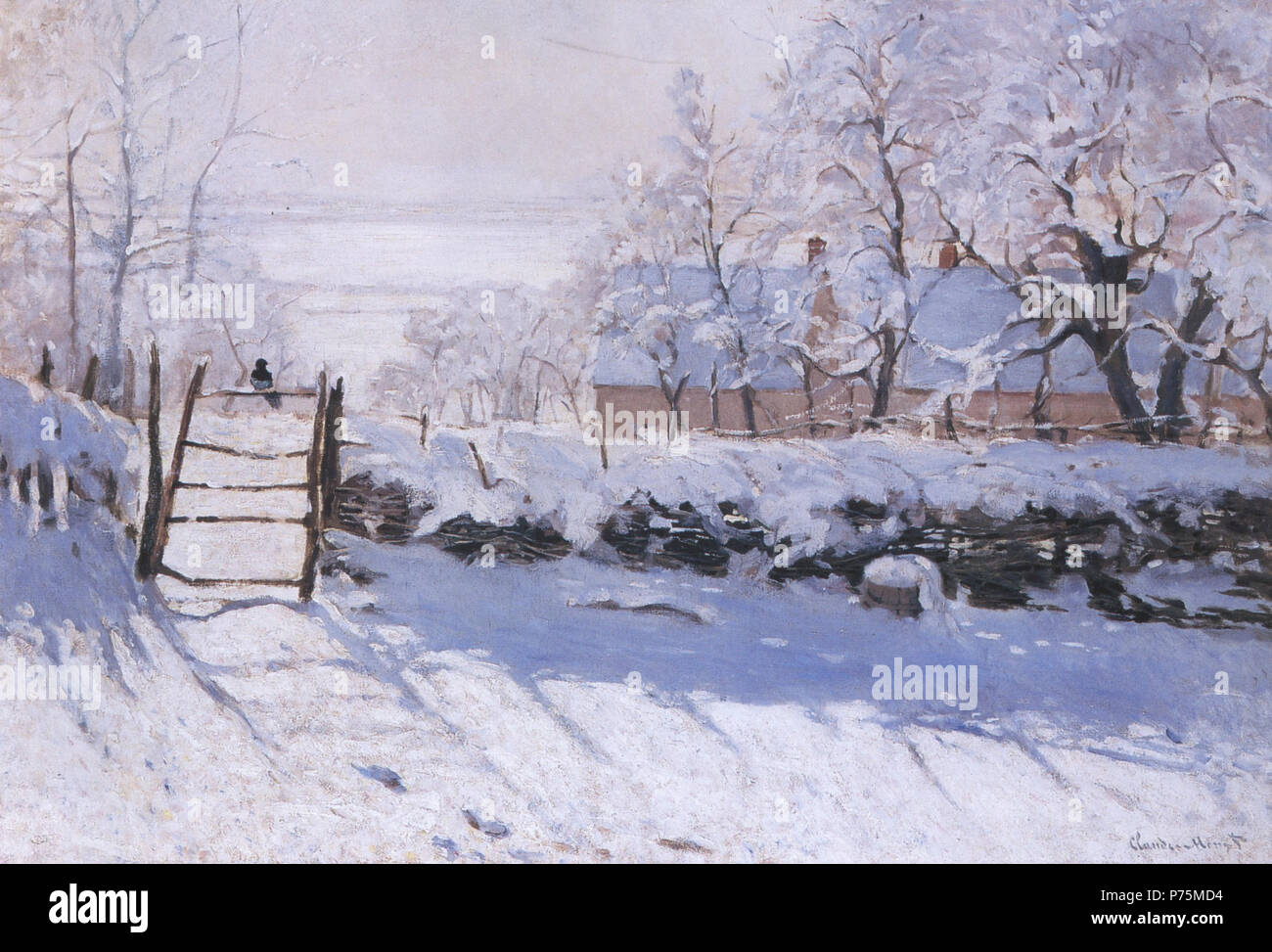 The magpie monet hi-res stock photography and images - Alamy
