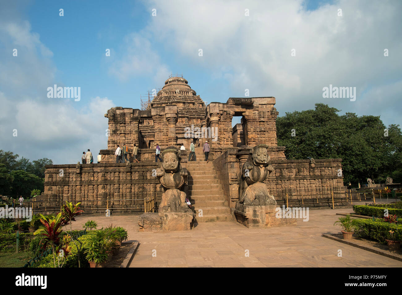 The image of View of Konark Sun Temple in Odisha, India Stock Photo