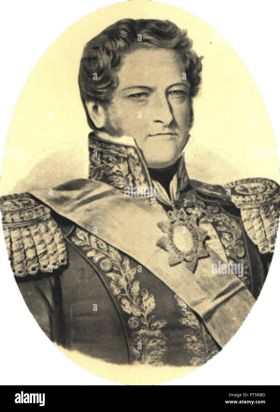 Español: Ovalo Juan Manuel de Rosas   This file was provided to  Commons thanks to an agreement between the Archivo Histórico de la Provincia de Buenos Aires and  Argentina.  . 17 July 2008, 05:47:25 13 Ovalo rosas Stock Photo