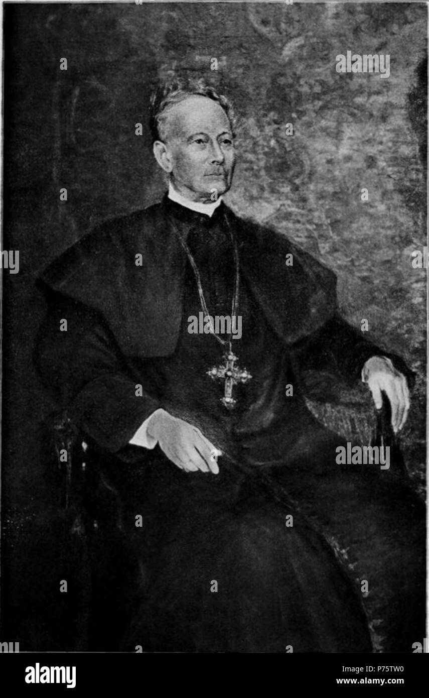 . Josip Juraj Strossmayer  circa 1904 145 Ivana Kobilca - Josip Juraj Strossmayer Stock Photo