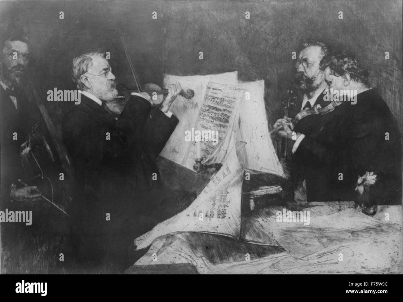 Le quatuor joachim hires stock photography and images Alamy