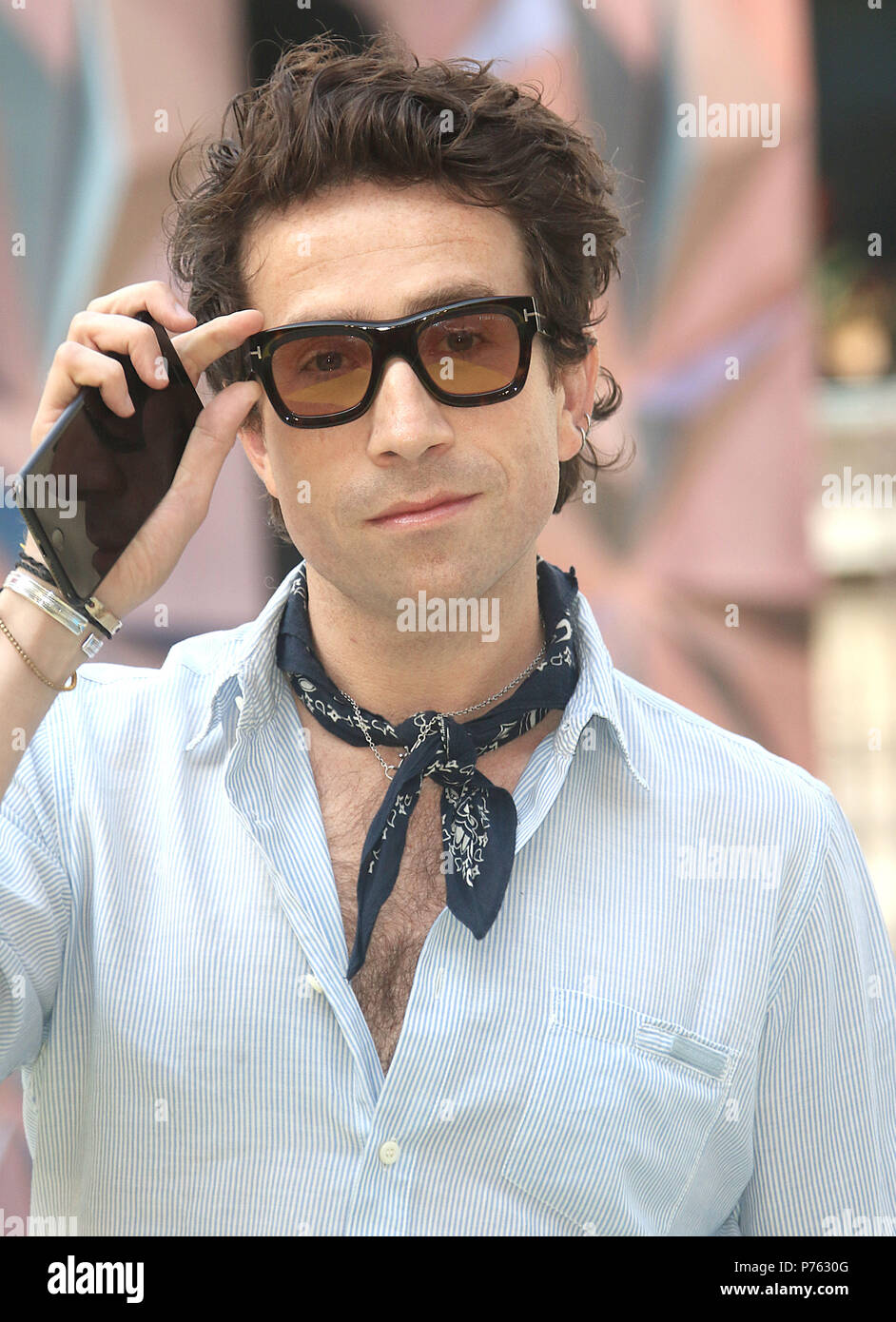 Jun 06, 2018 - Nick Grimshaw attending Royal Academy Of Arts 250th Summer Exhibition Preview Party at Burlington House in London, England, UK Stock Photo