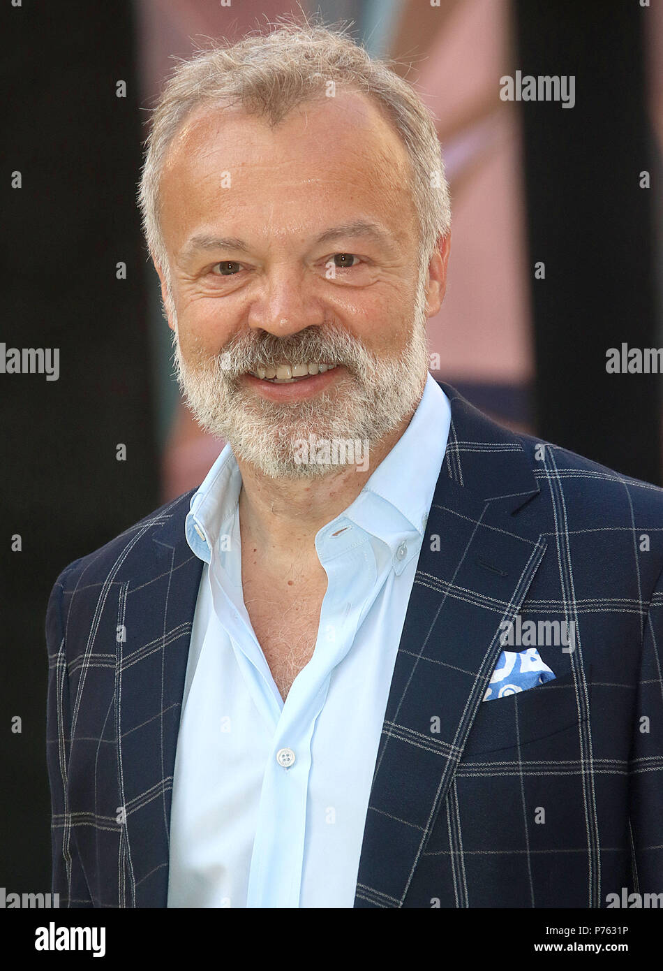 Jun 06, 2018 - Graham Norton attending Royal Academy Of Arts 250th Summer Exhibition Preview Party at Burlington House in London, England, UK Stock Photo
