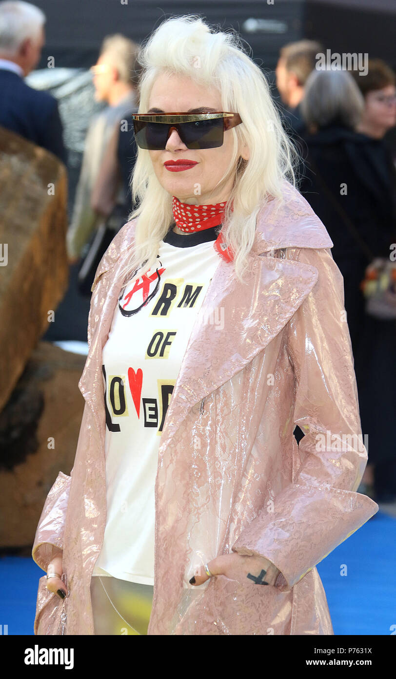 Jun 06, 2018 - Pam Hogg attending Royal Academy Of Arts 250th Summer Exhibition Preview Party at Burlington House in London, England, UK Stock Photo