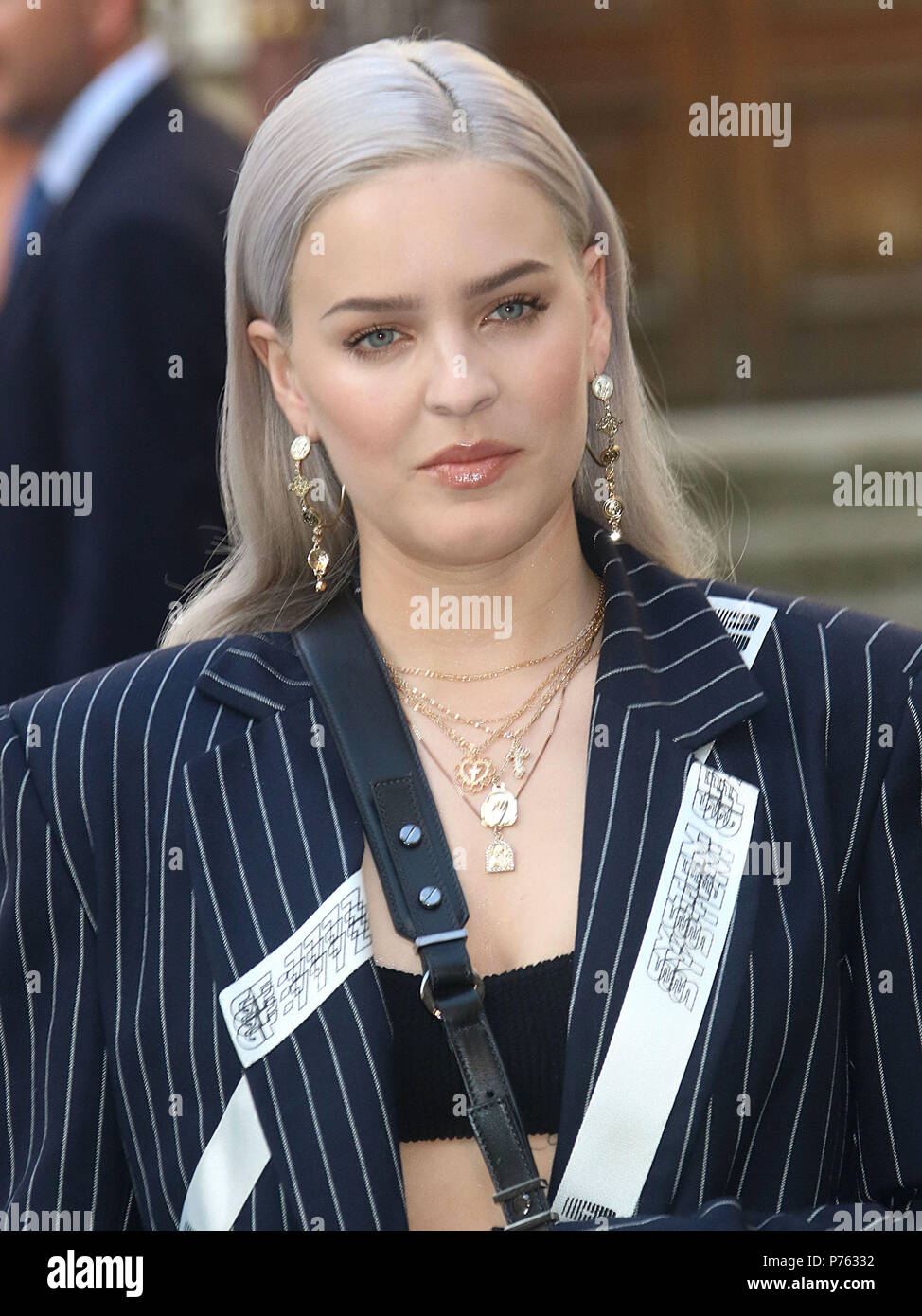 Jun 06, 2018 - Anne-Marie attending Royal Academy Of Arts 250th Summer Exhibition Preview Party at Burlington House in London, England, UK Stock Photo