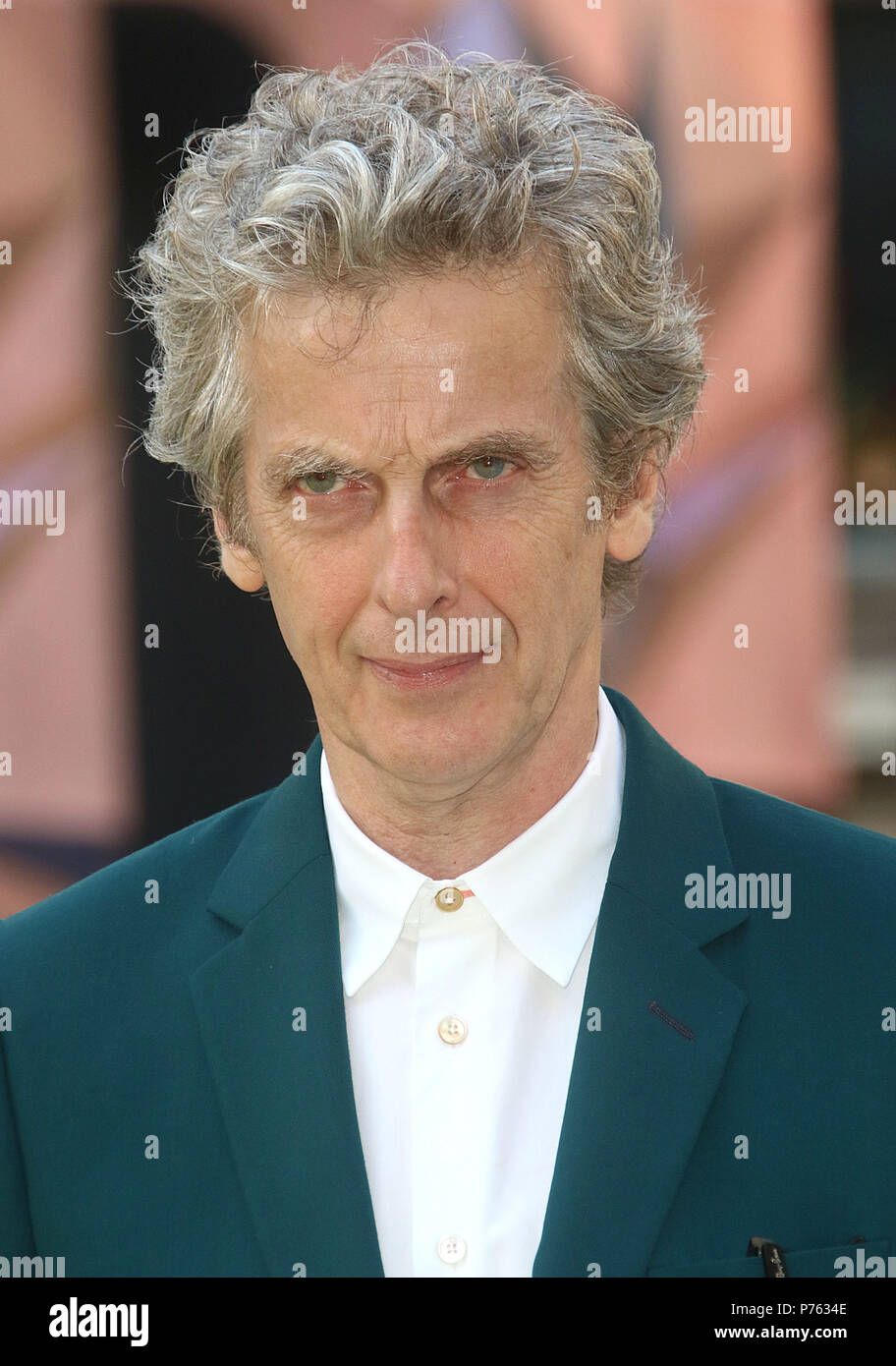 Jun 06, 2018 - Peter Capaldi attending Royal Academy Of Arts 250th Summer Exhibition Preview Party at Burlington House in London, England, UK Stock Photo