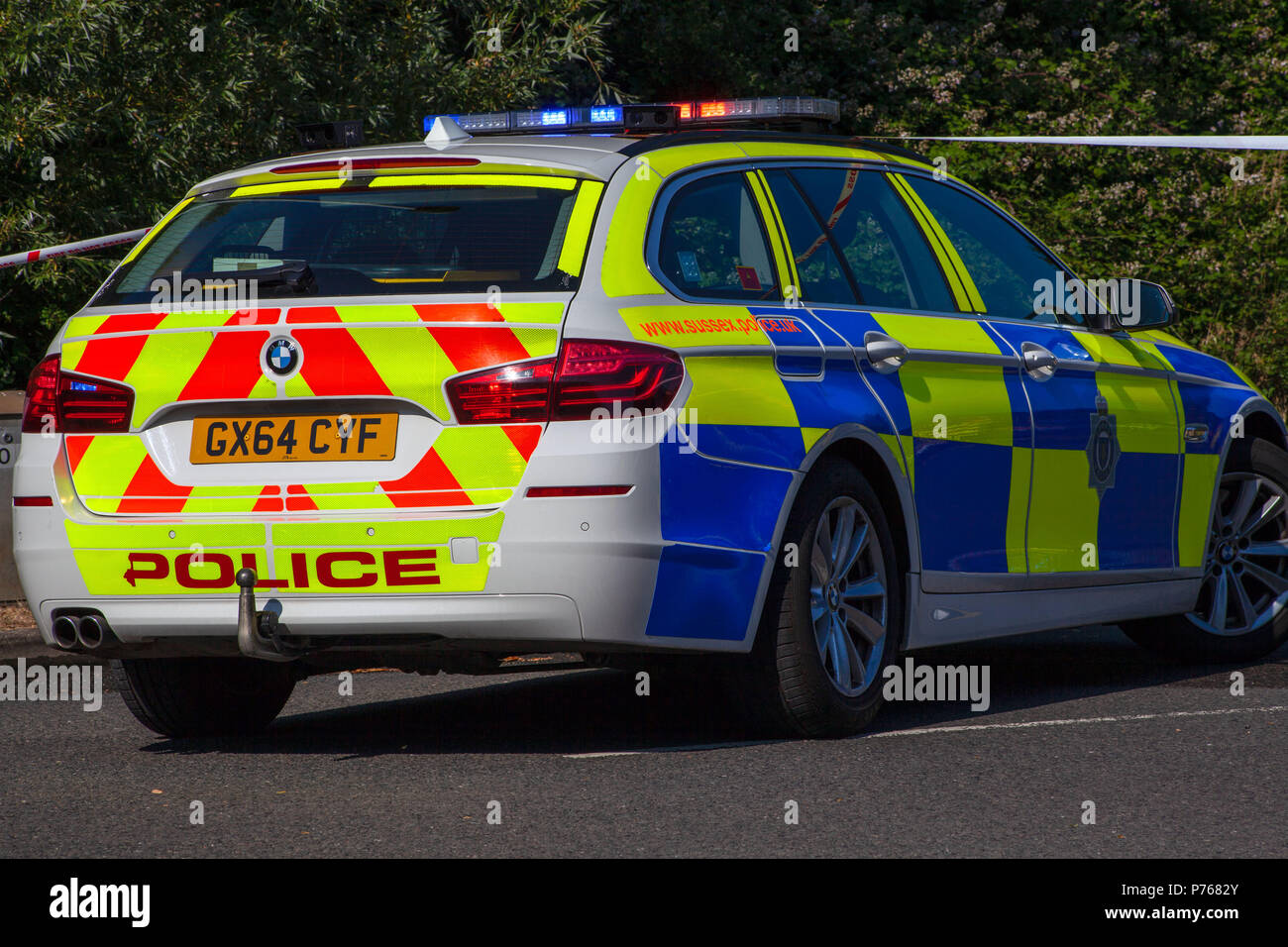 Uk police car speed hi-res stock photography and images - Alamy