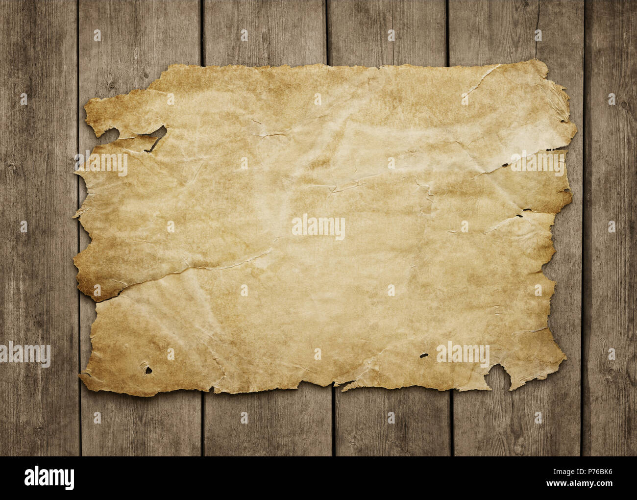 старая бумага на столе