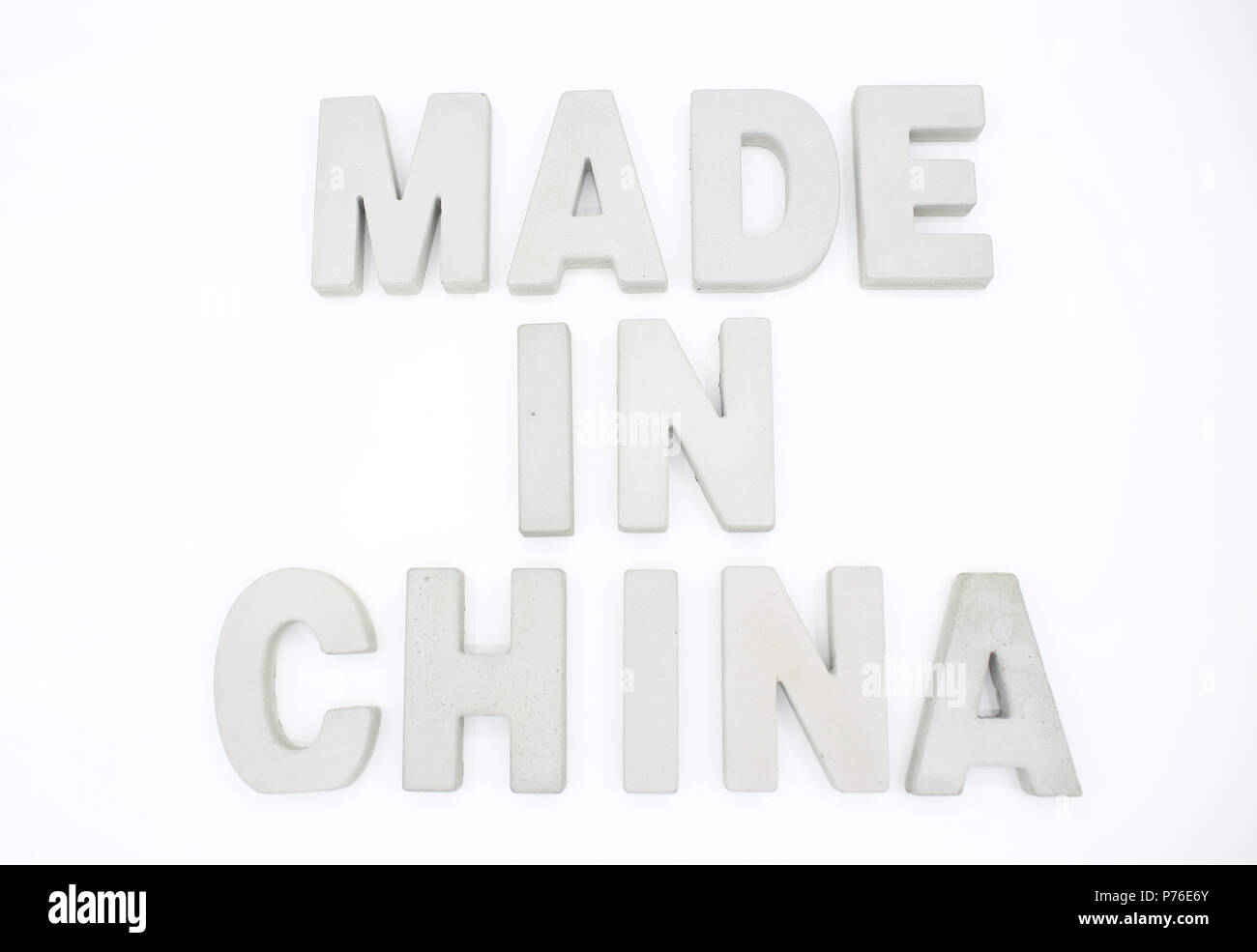 made in china Stock Photo