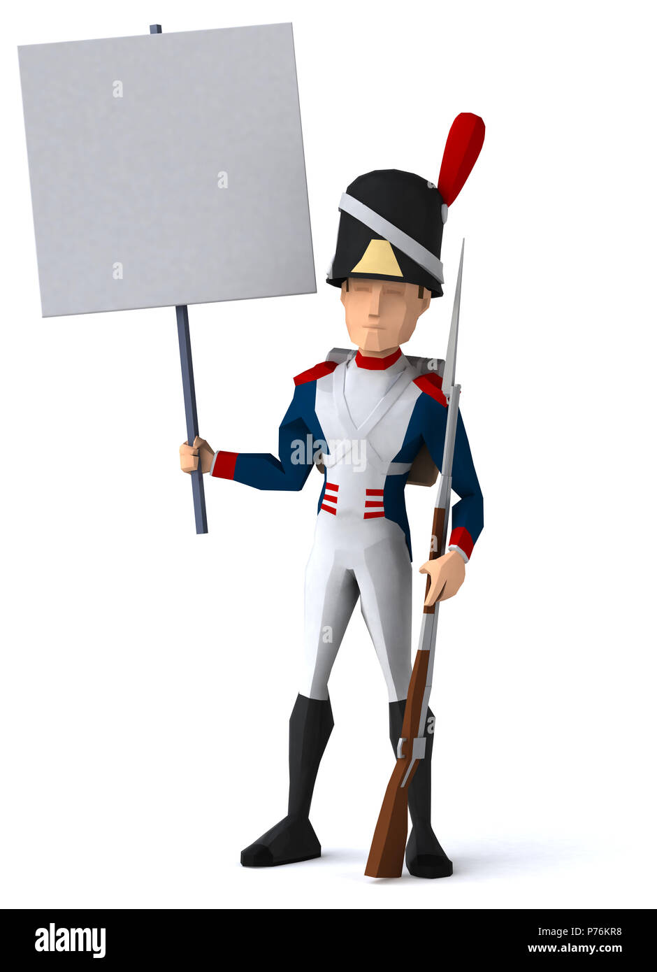 Napoleon with army cartoon hi-res stock photography and images - Alamy