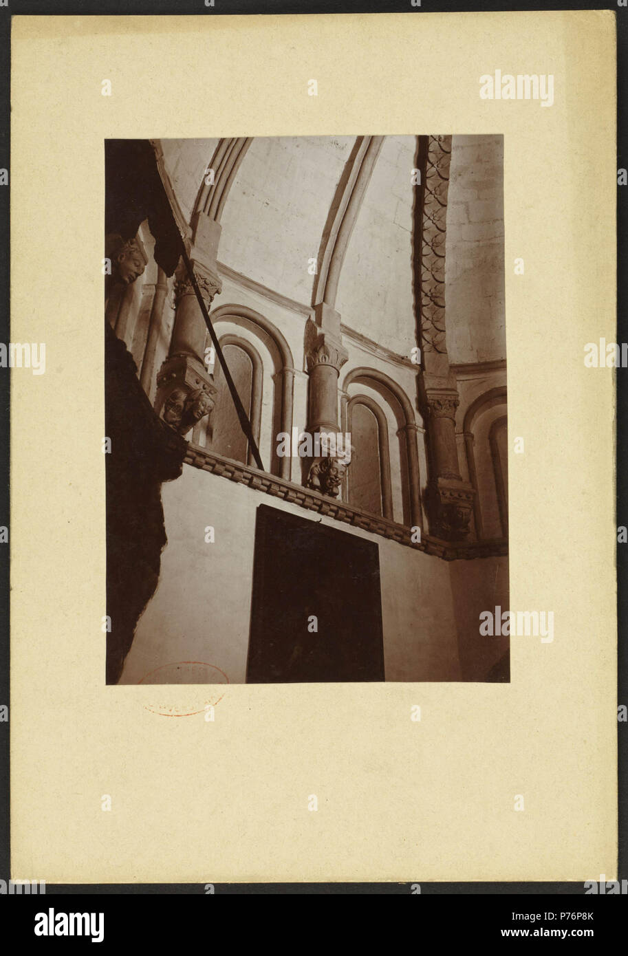 225 Vieille cathédrale de Salamanque - J-A Brutails - Université Bordeaux Montaigne - 1496 Stock Photo
