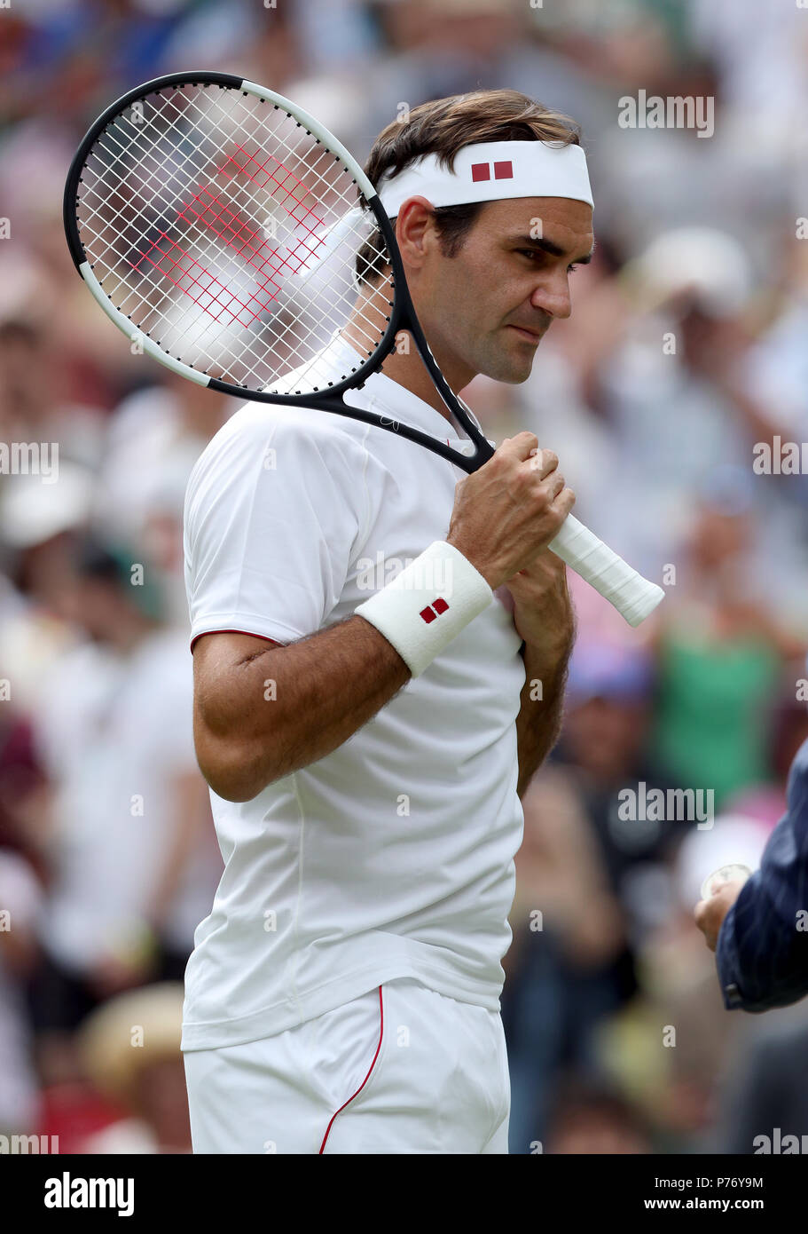Roger Federer Uniqlo High Resolution Stock Photography And Images Alamy