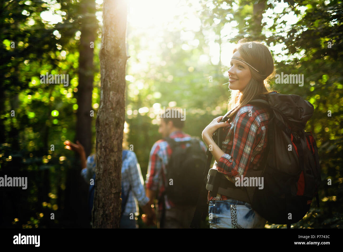 Backpacking group hi-res stock photography and images - Alamy