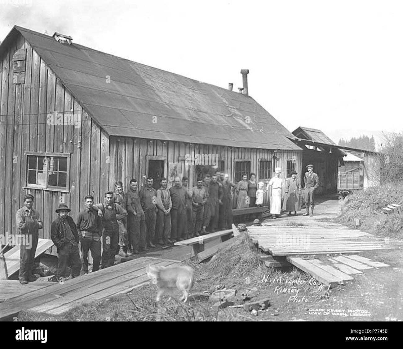 Two sawmills Black and White Stock Photos & Images Alamy
