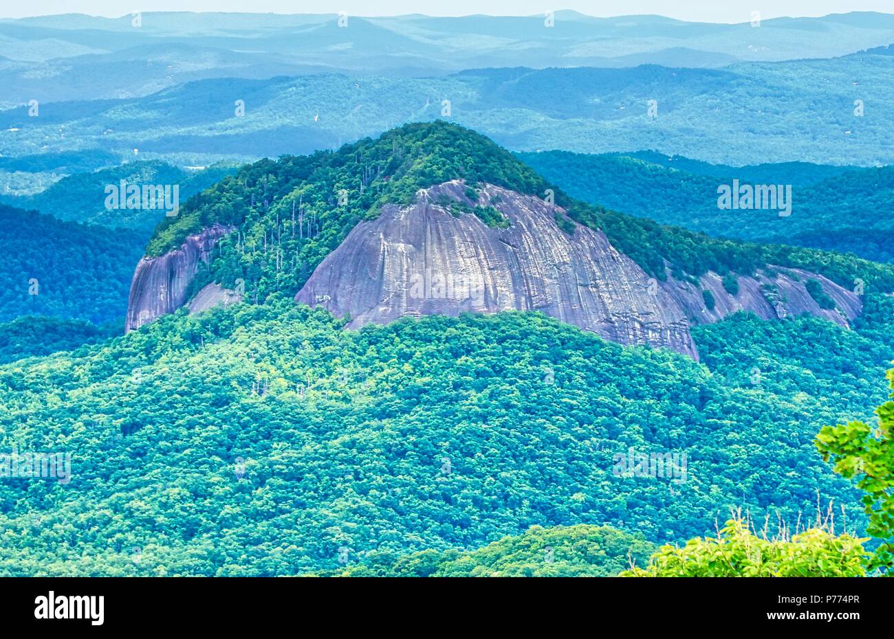 Blue Ridge Mountain in North Carolina Stock Photo Alamy