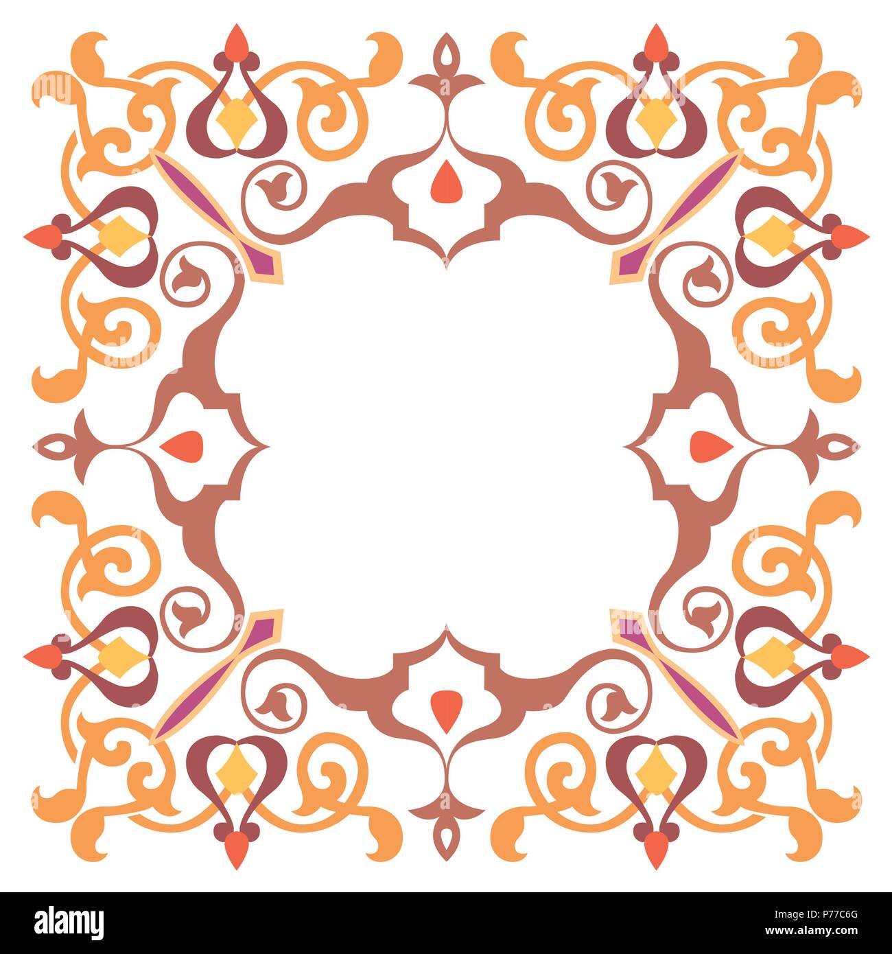 Ornamental luxury frame, hand crafts Stock Vector Image & Art Alamy