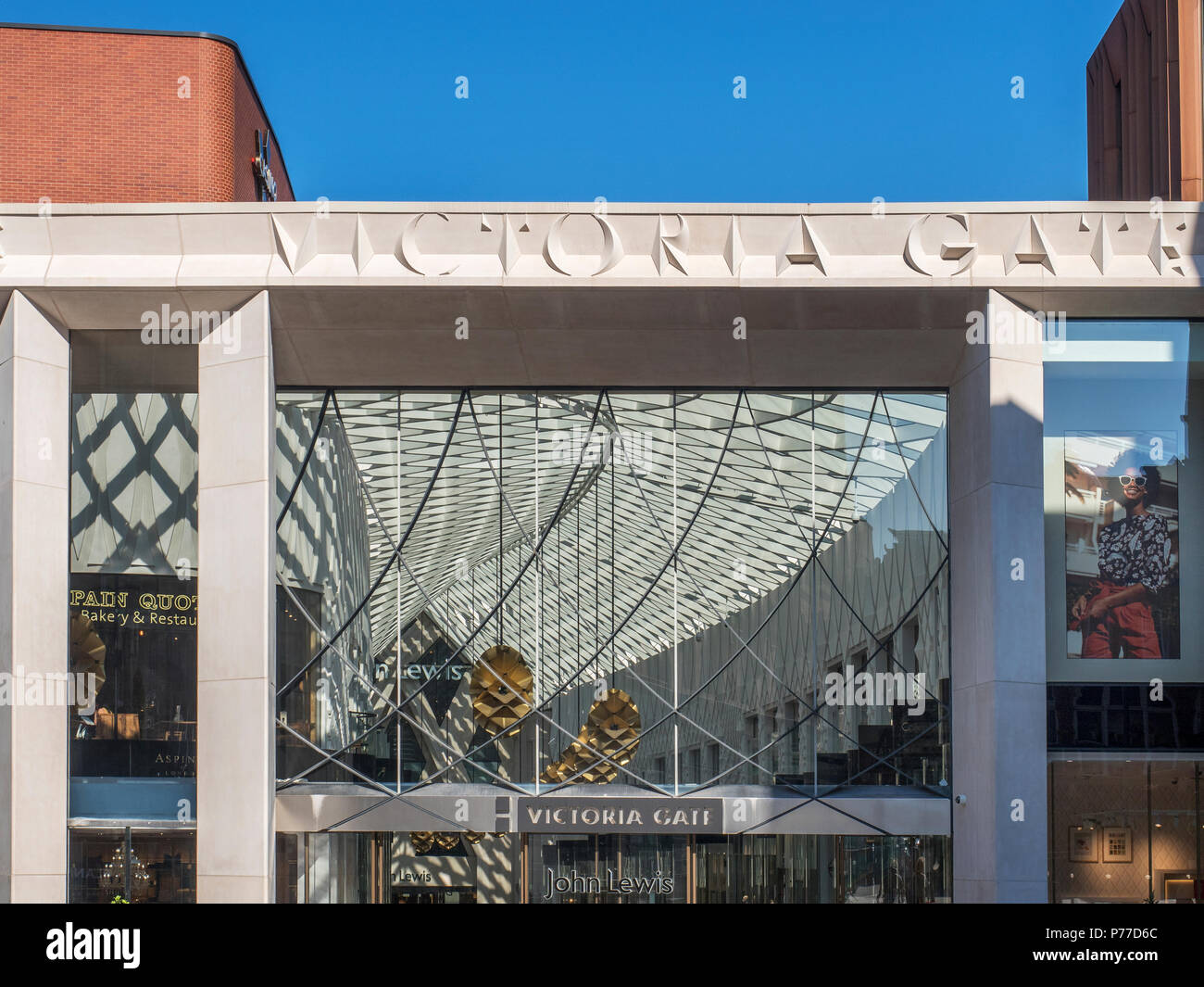 Victoria Gate modern shopping centre in Leeds West Yorkshire England Stock Photo