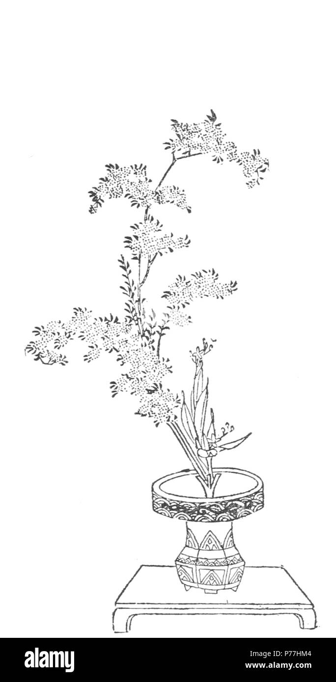 Рисунок икебаны