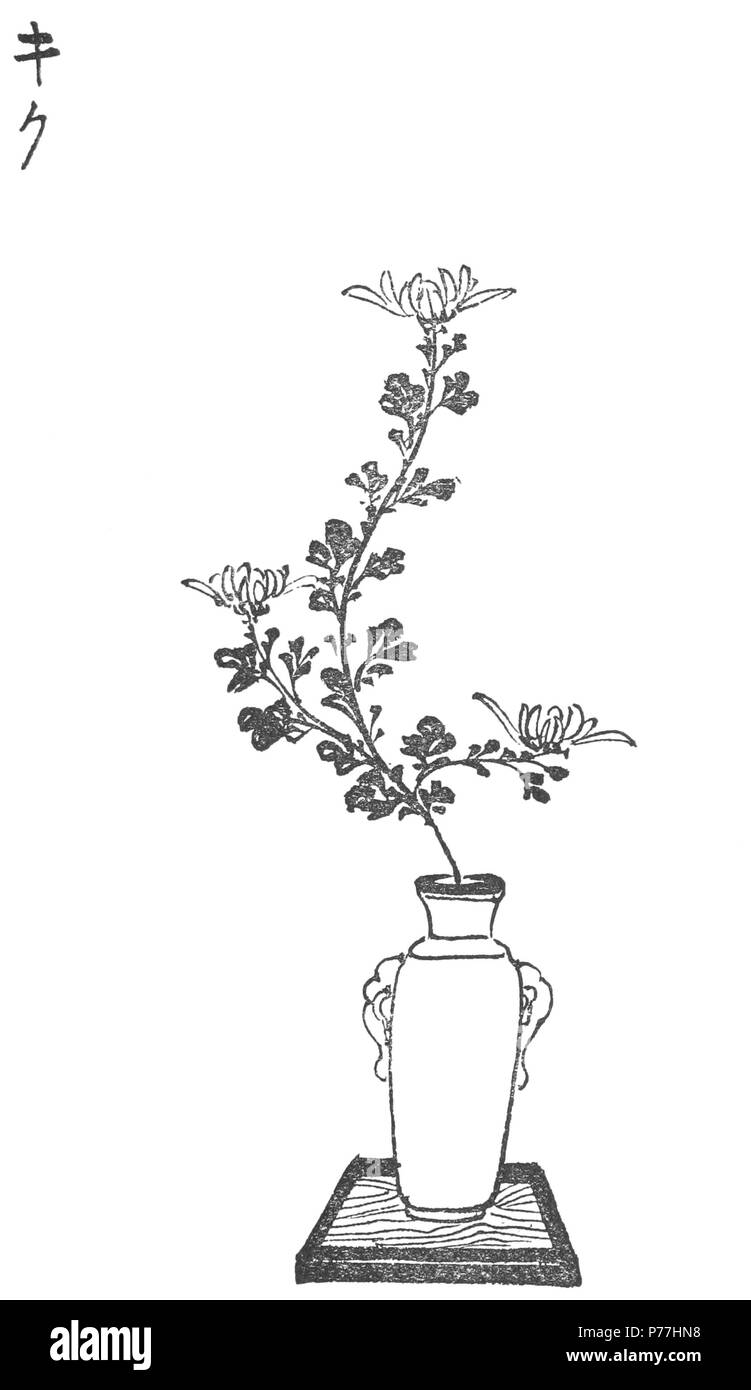 Рисунок икебаны