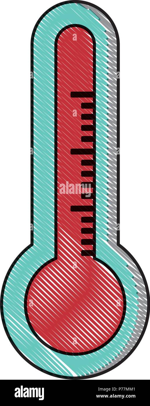 thermometer icon over white background, vector illustration Stock ...