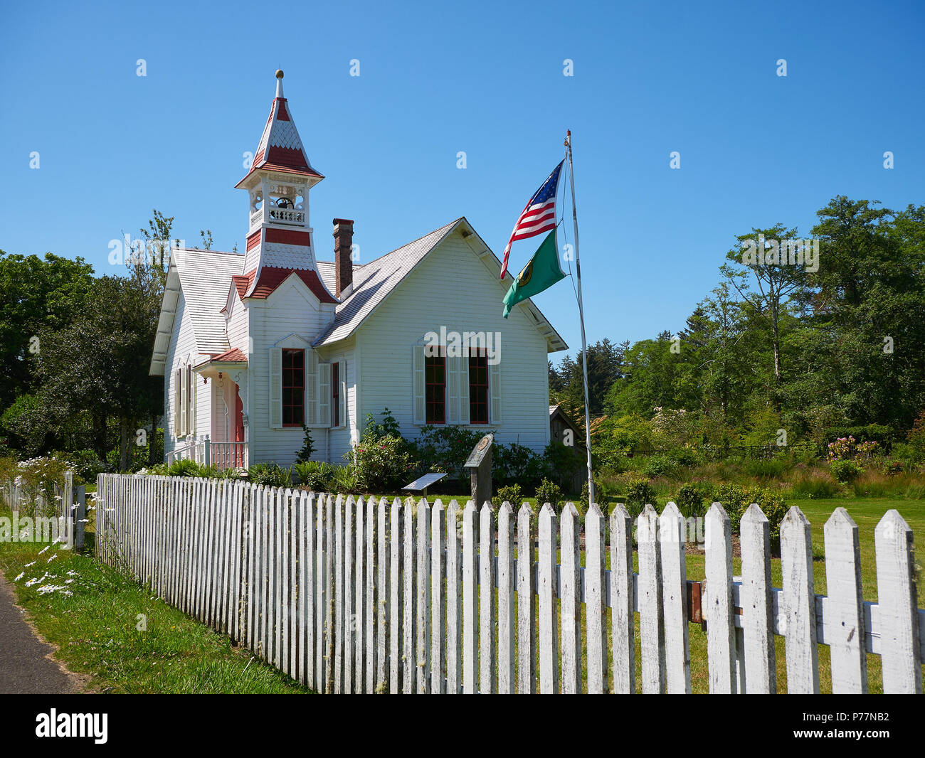 Oysterville church washington hires stock photography and images Alamy