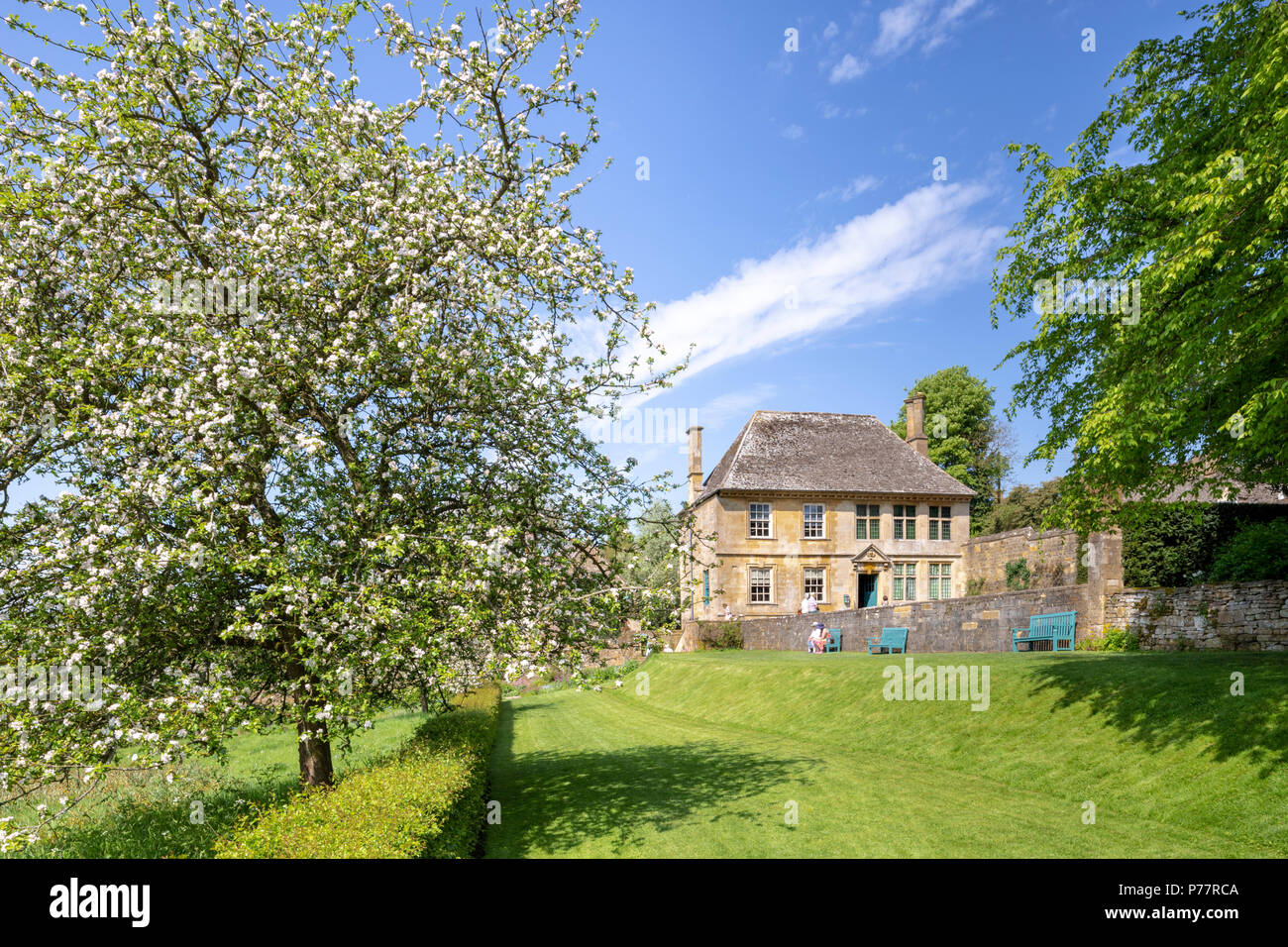 Snowshill Manor in the Cotswold village of Snowshill, Gloucestershire UK Stock Photo