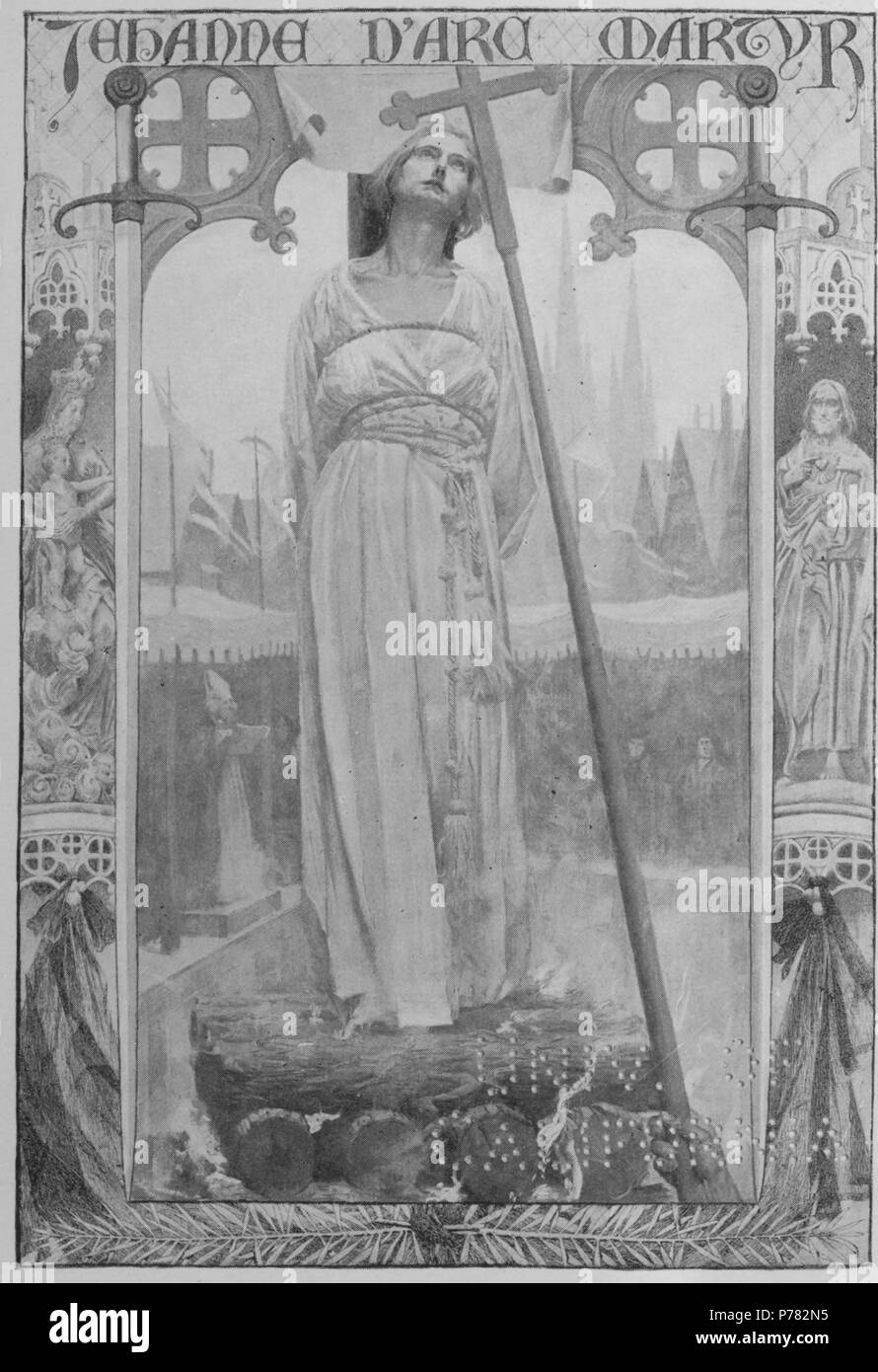 English Drawing In Wpersonal Recollections Of Joan Of Arc - 