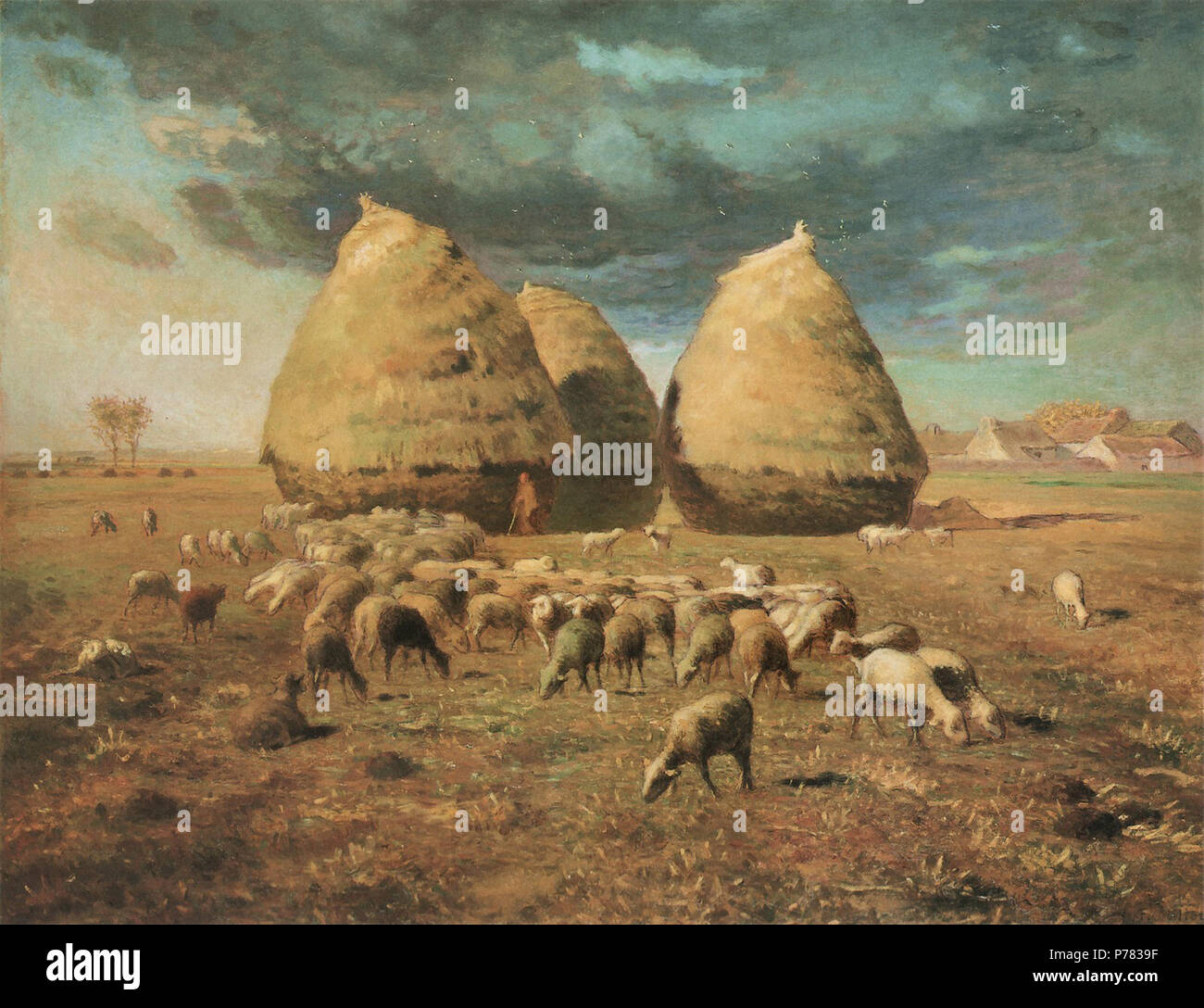 Jean francois millet haystacks hires stock photography and images Alamy