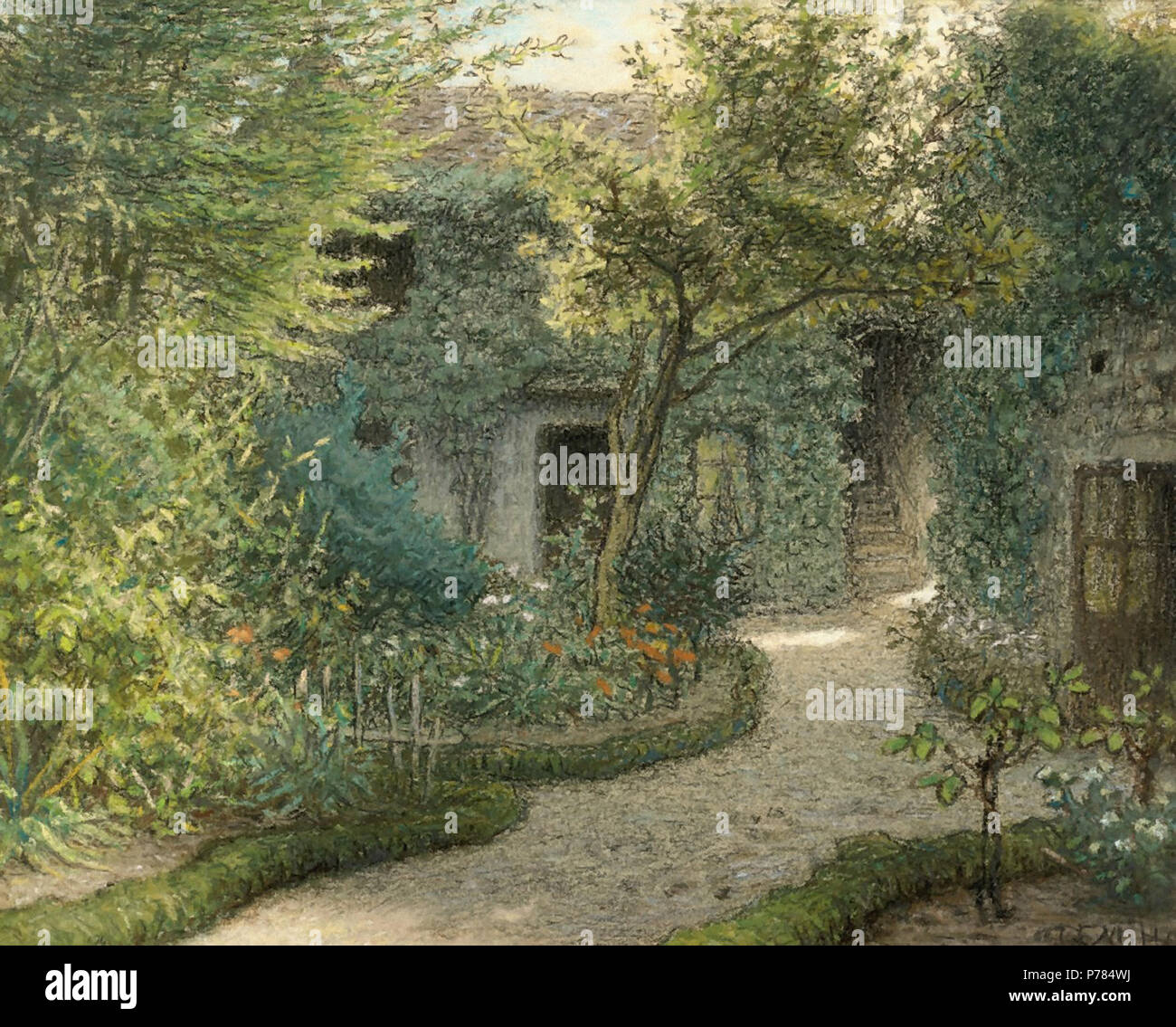 Millet JeanFrançois Theodore Rousseau's House in Stock