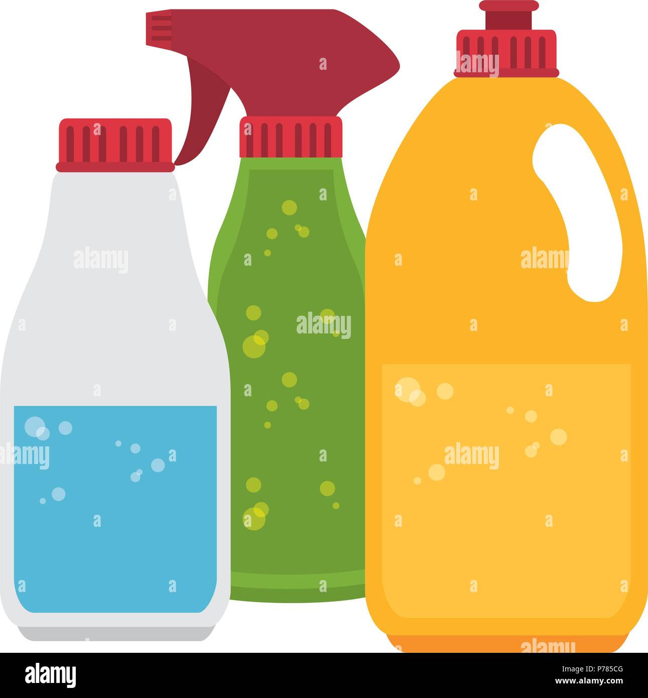 Laundry And Housekeeping Products Stock Vector Image Art Alamy